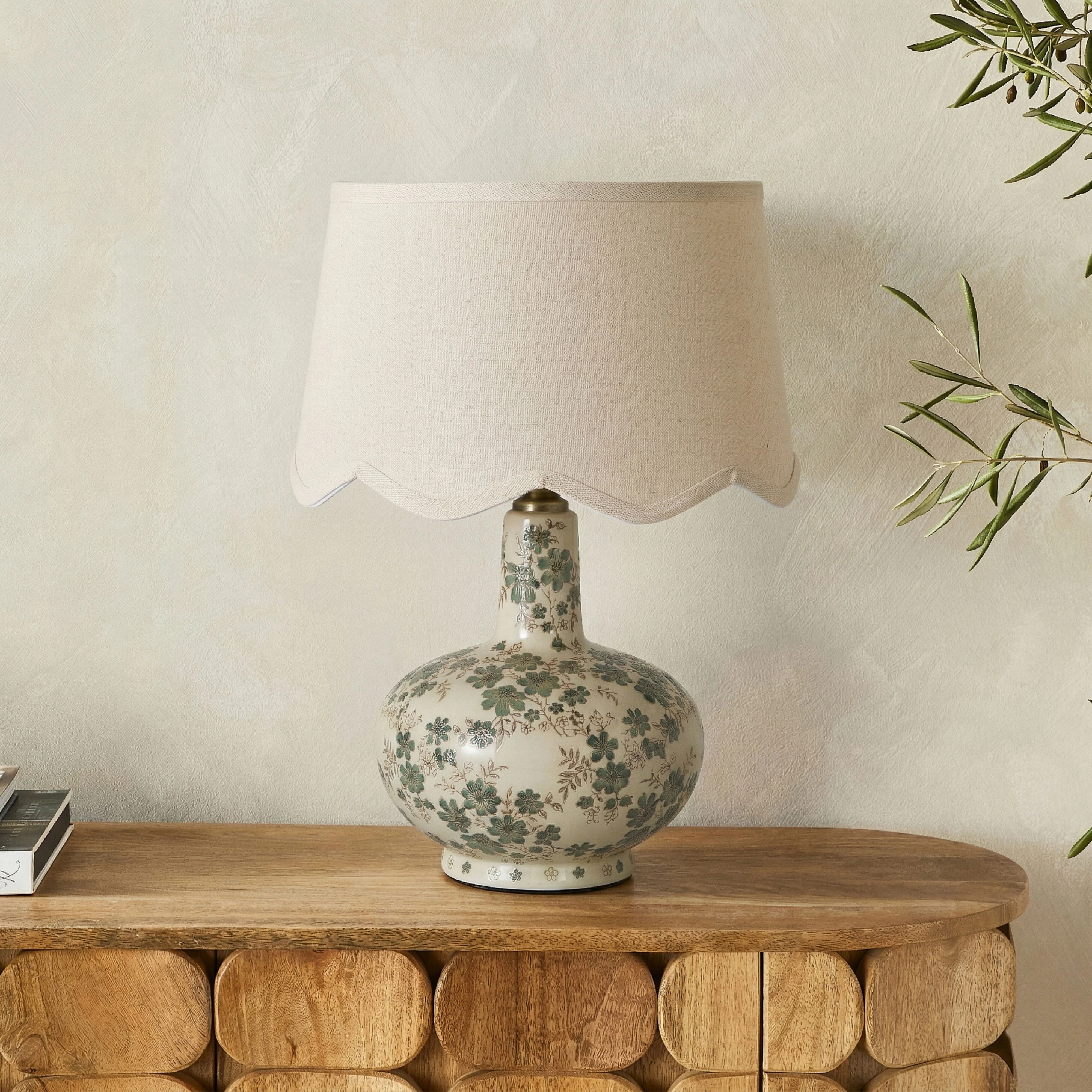 Bloomhaven Table Lamp Taupe 48cm - Image 6