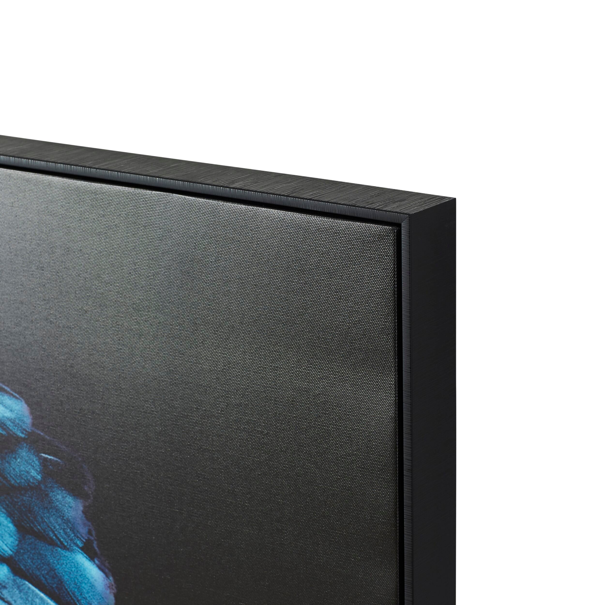 Blue Teal Charles Cockatoo Framed Print 120x80cm - Image 3