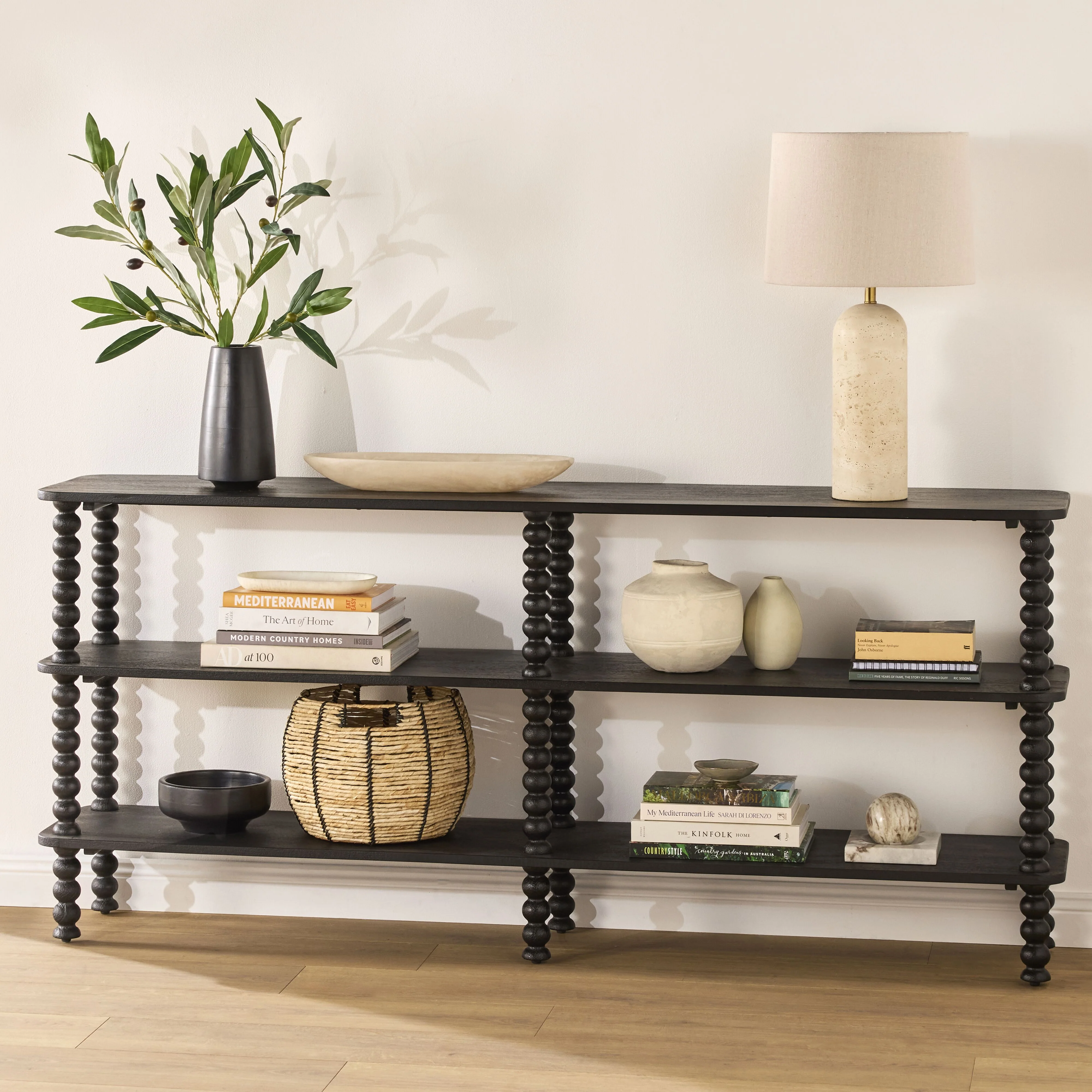 Bobbin Low Line Bookcase - Image 7