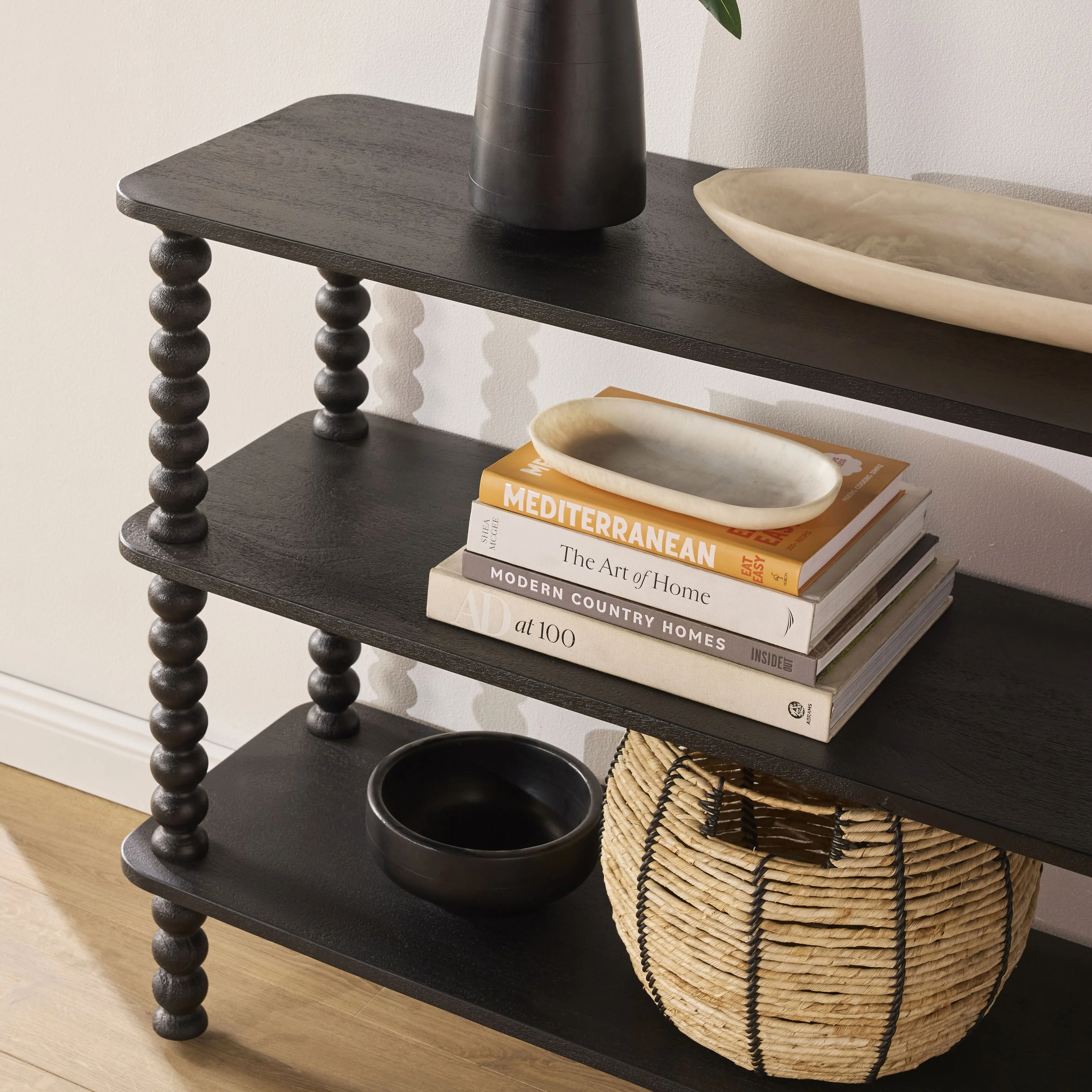 Bobbin Low Line Bookcase - Image 8