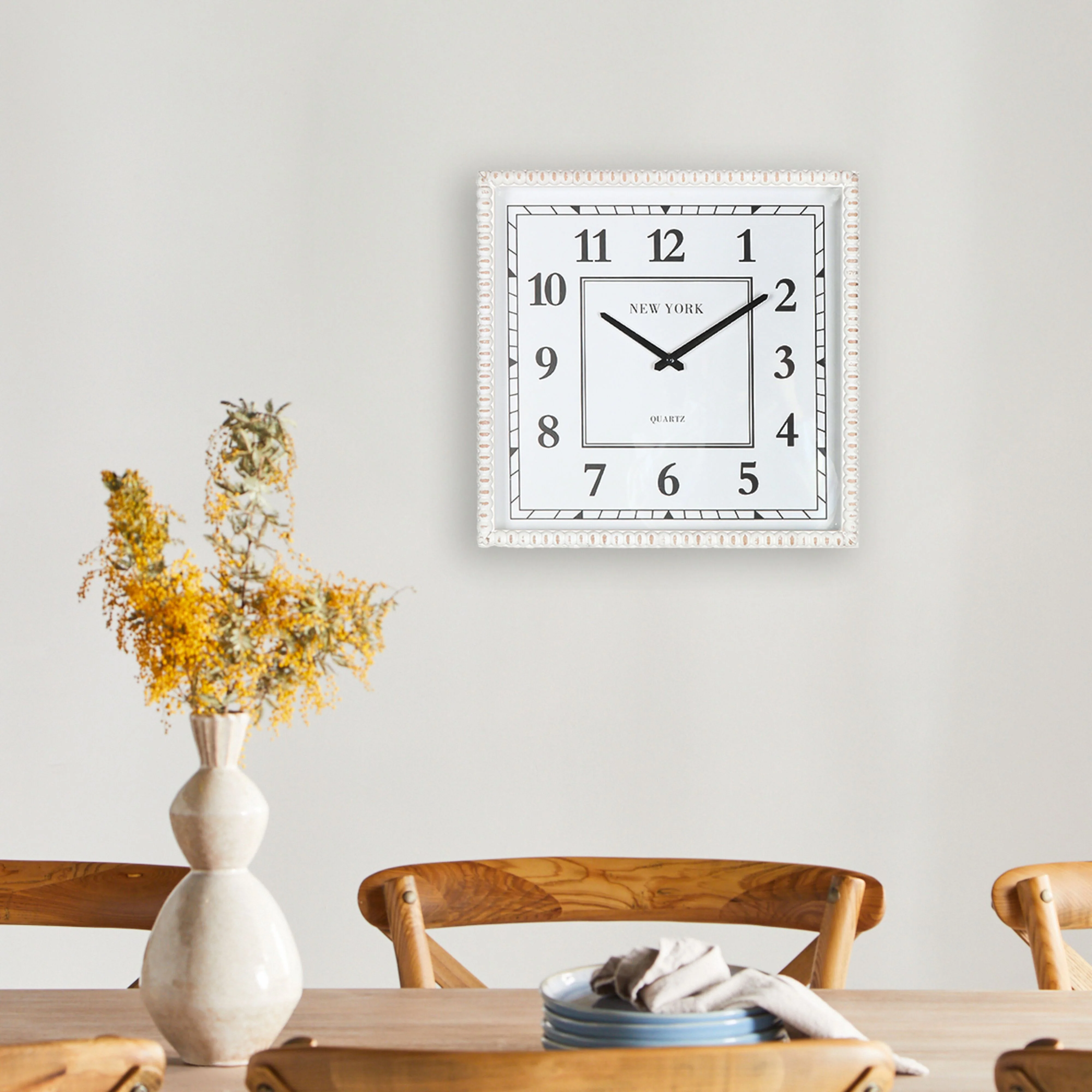 Bobbled Timepiece Wall Clock 40cm - Image 3