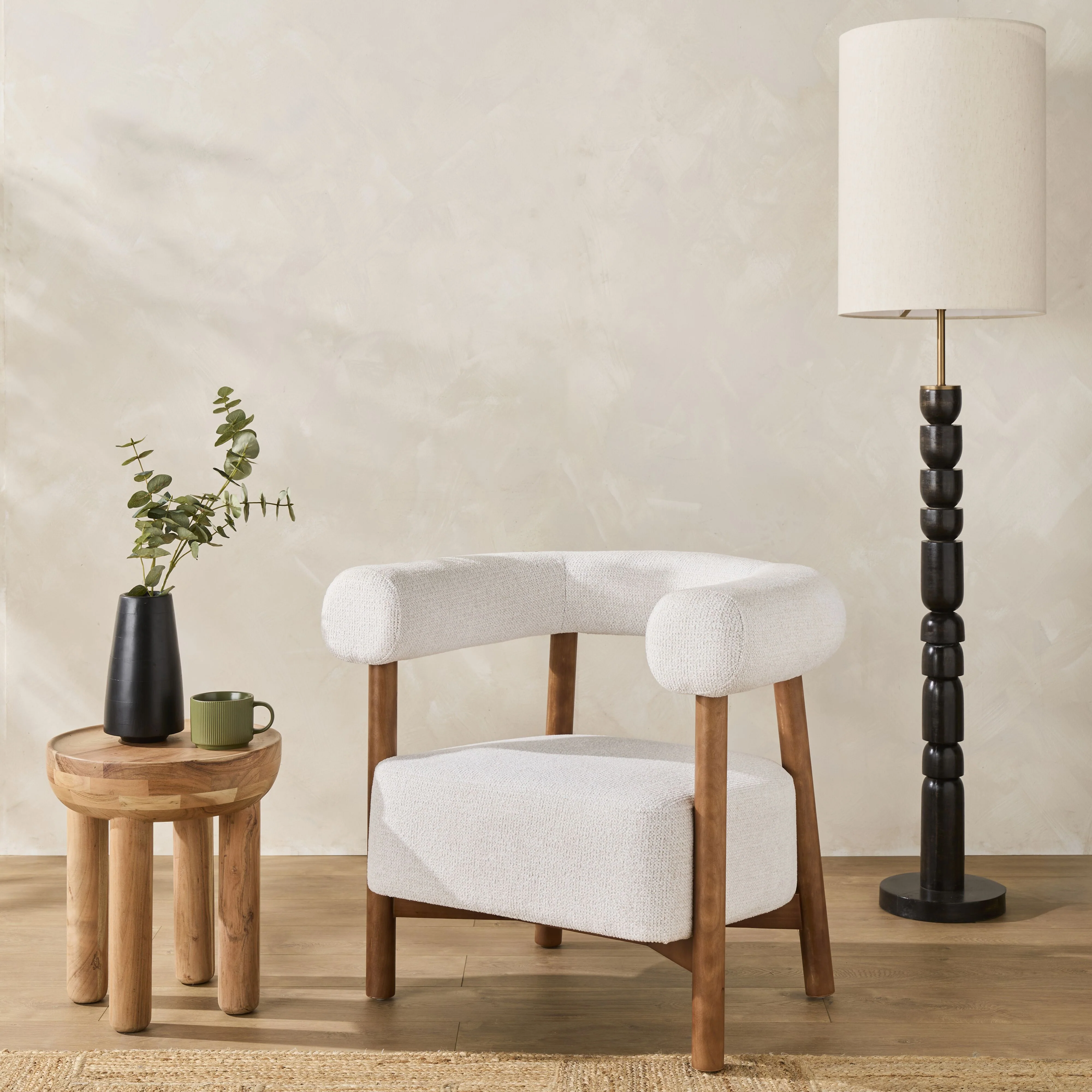 Boca Occasional Chair Ivory - Image 7