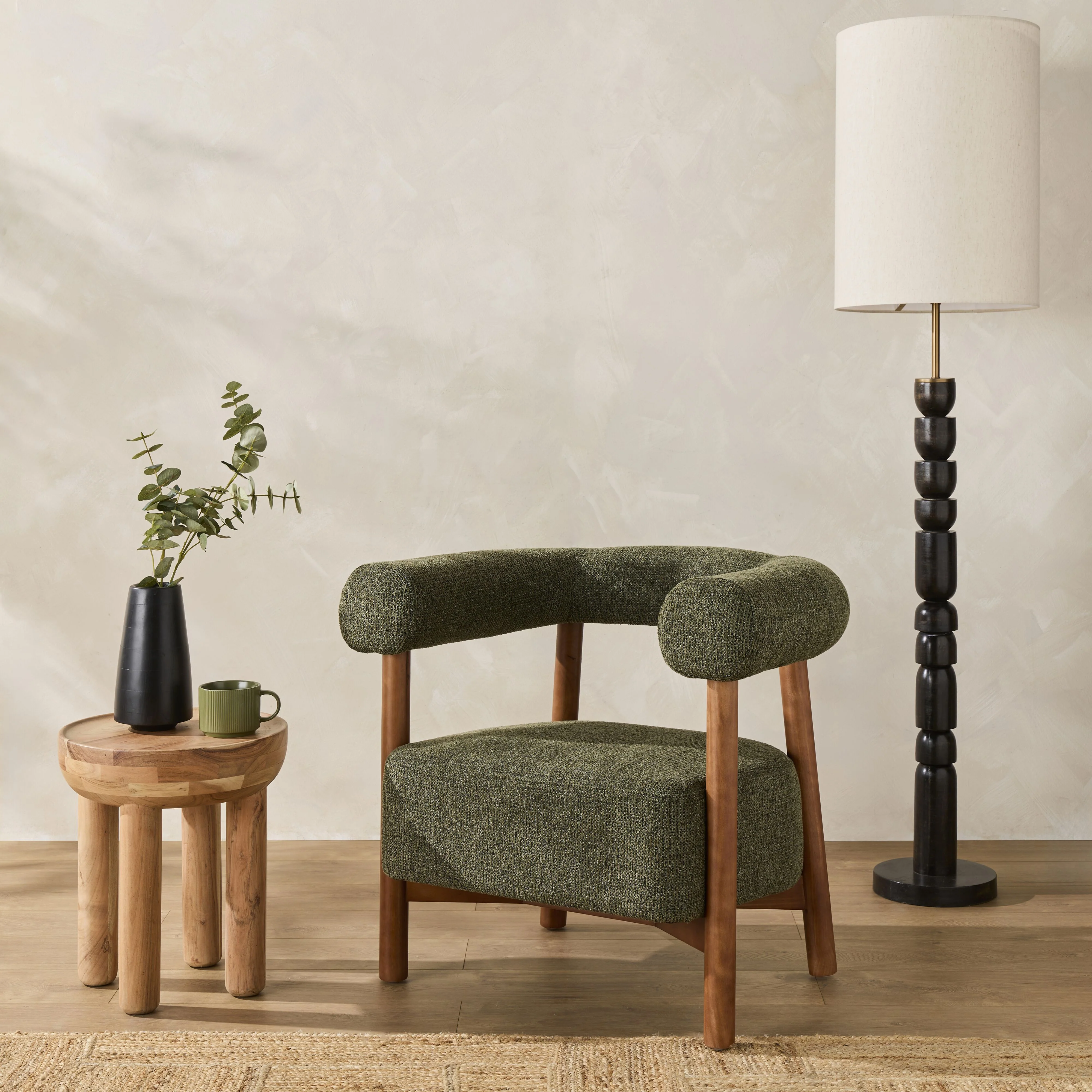 Boca Occasional Chair Olive - Image 7