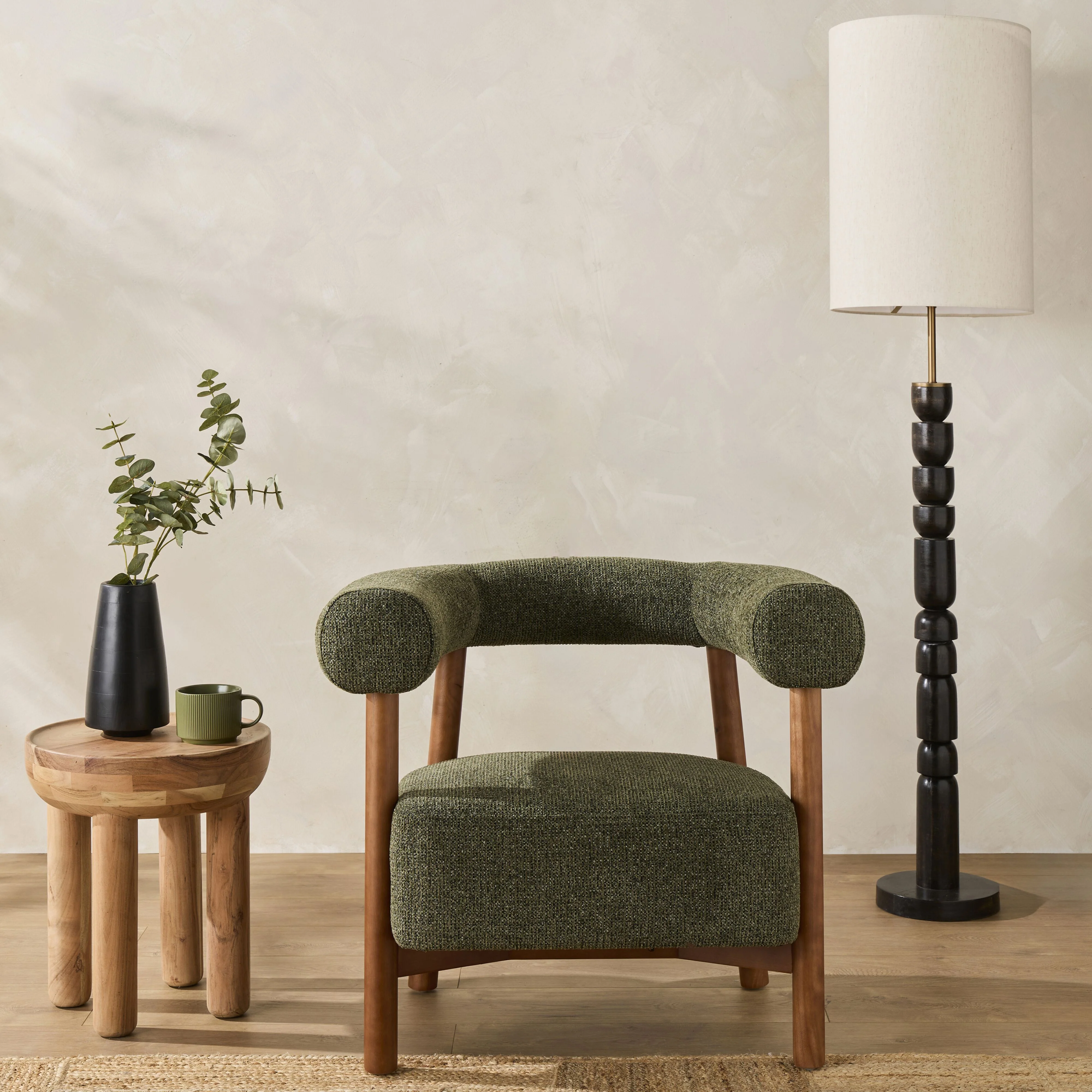 Boca Occasional Chair Olive - Image 8