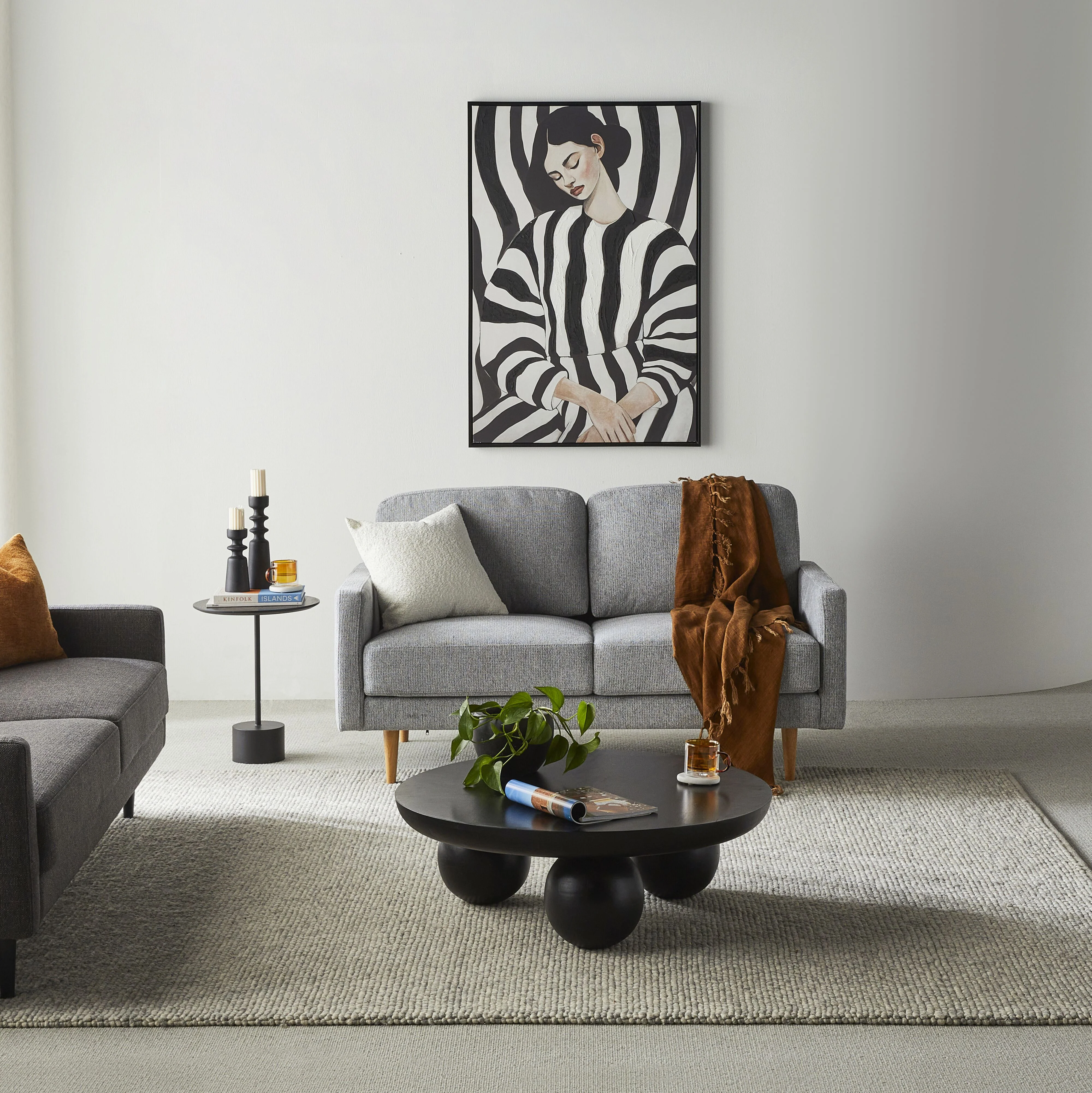 Boden 2 Seater Sofa Sorrento Shadow - Image 6