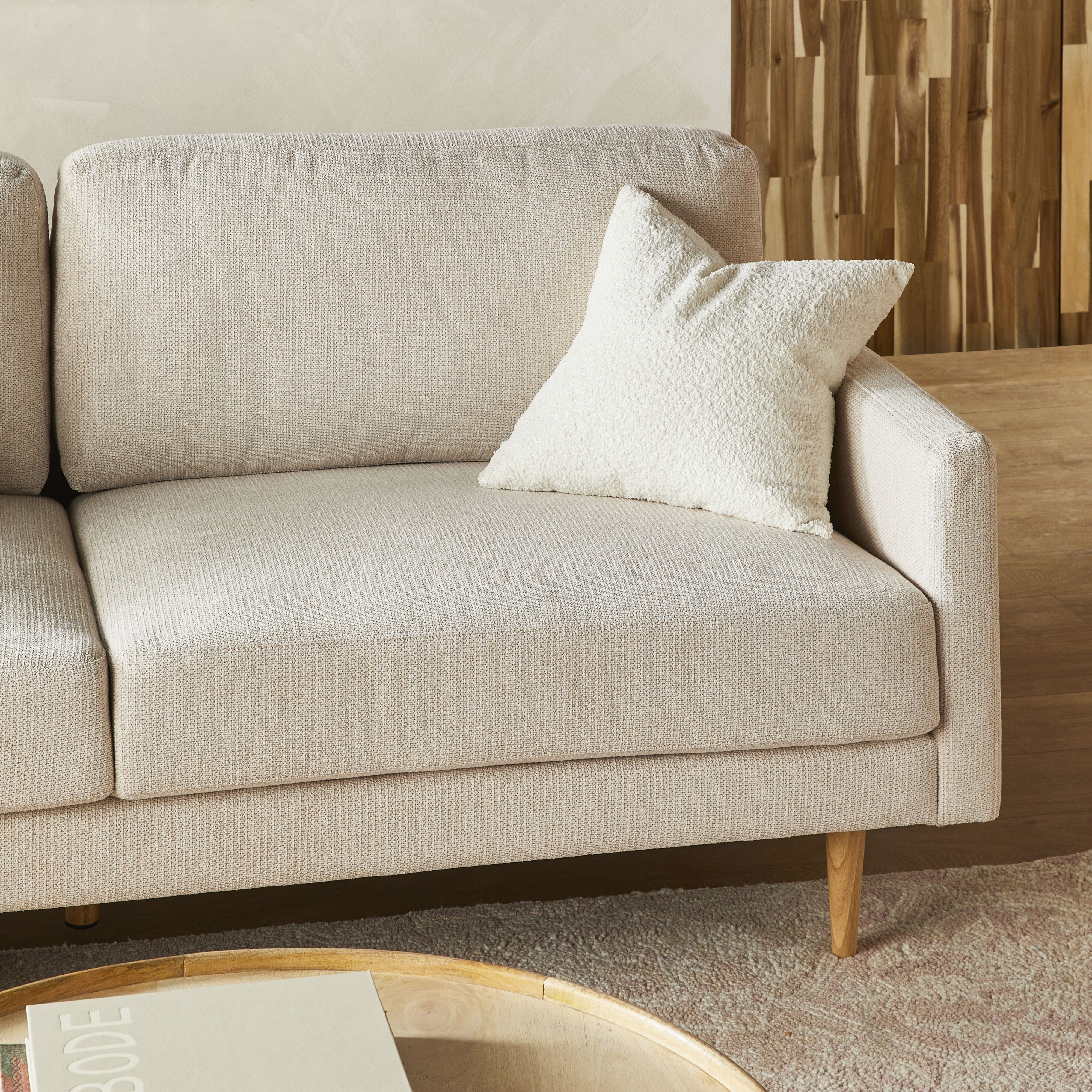 Boden 3 Seater Sofa Sorrento Almond - Image 9