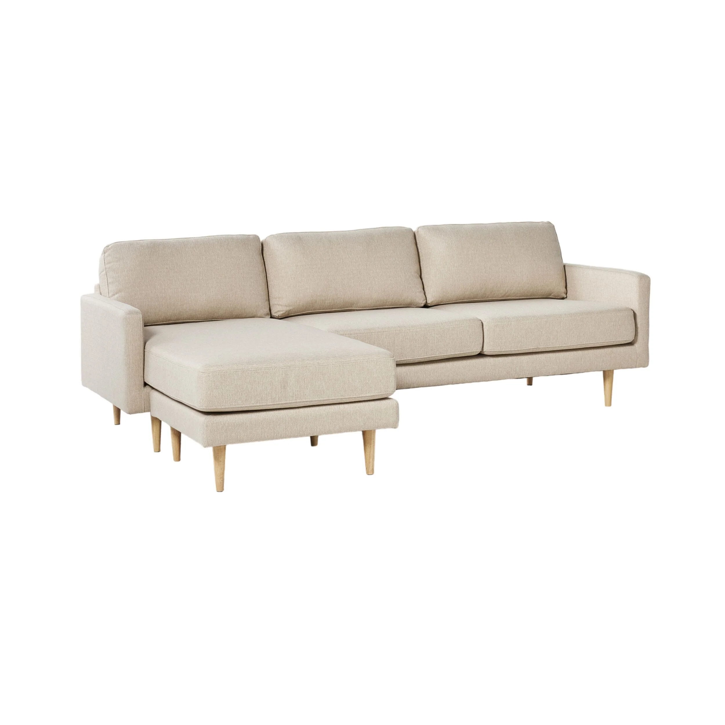 Boden 3 Seater Sofa with Reversible Chaise Amalfi Parchment - Image 2