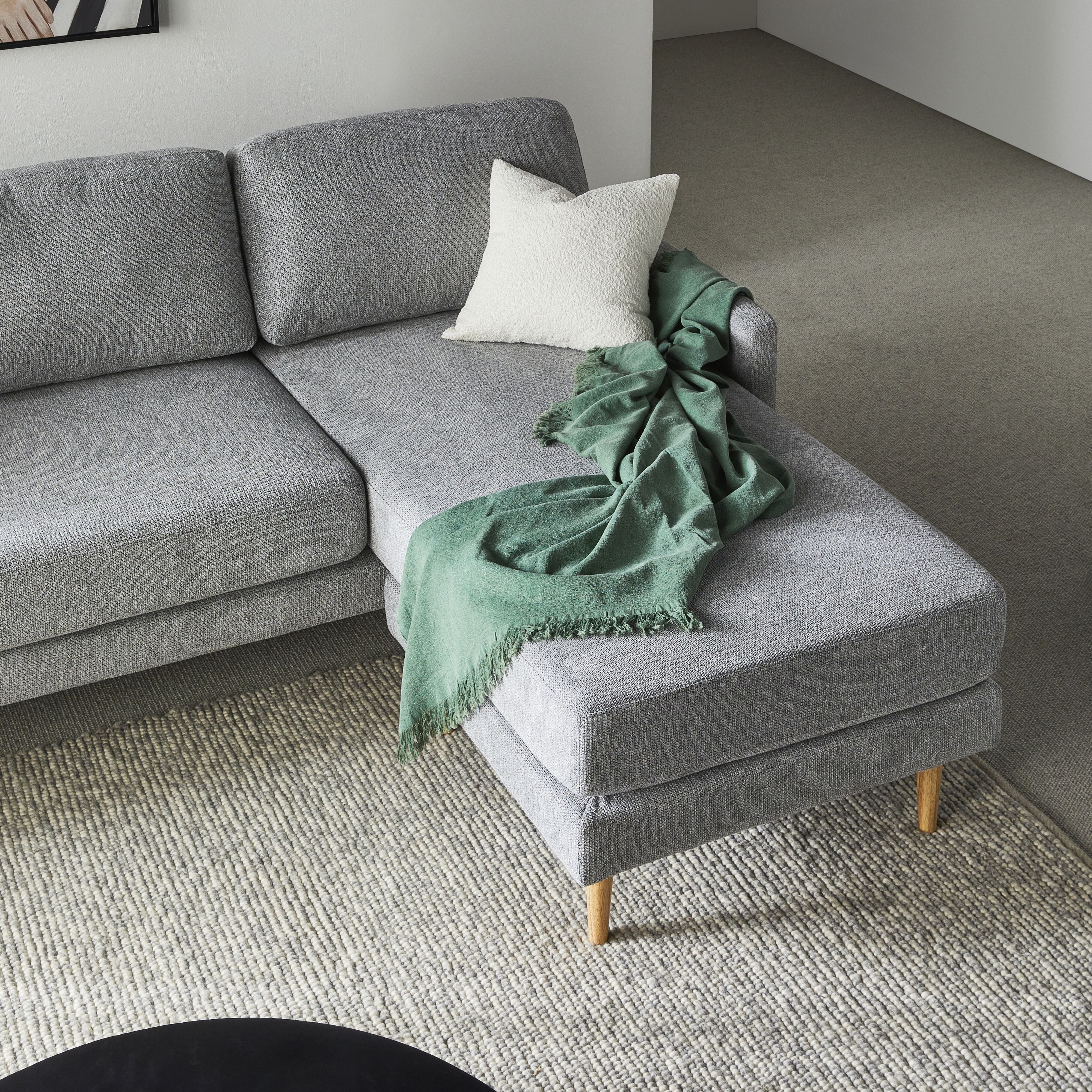 Boden 3 Seater Sofa with Reversible Chaise Sorrento Shadow - Image 12