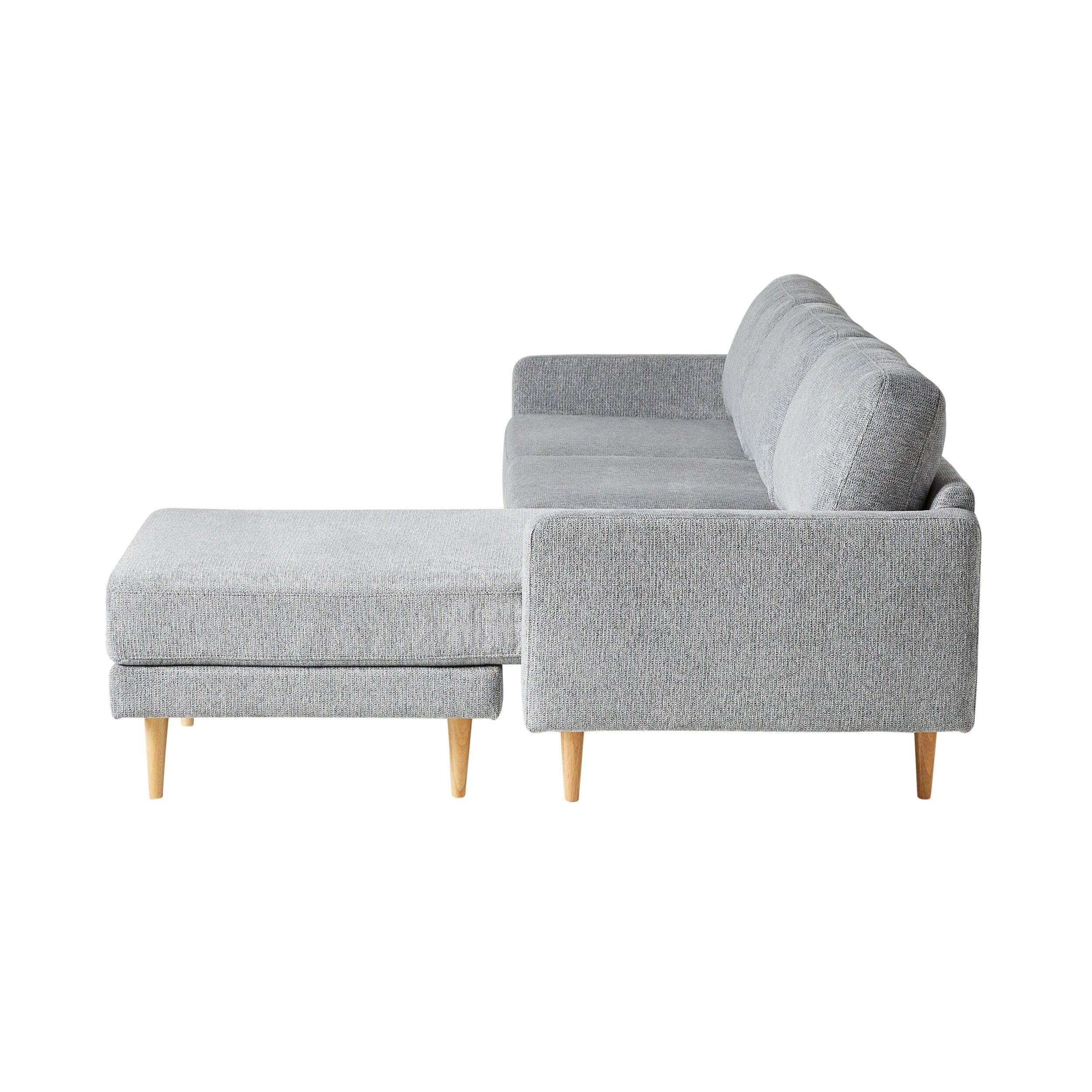 Boden 3 Seater Sofa with Reversible Chaise Sorrento Shadow - Image 3