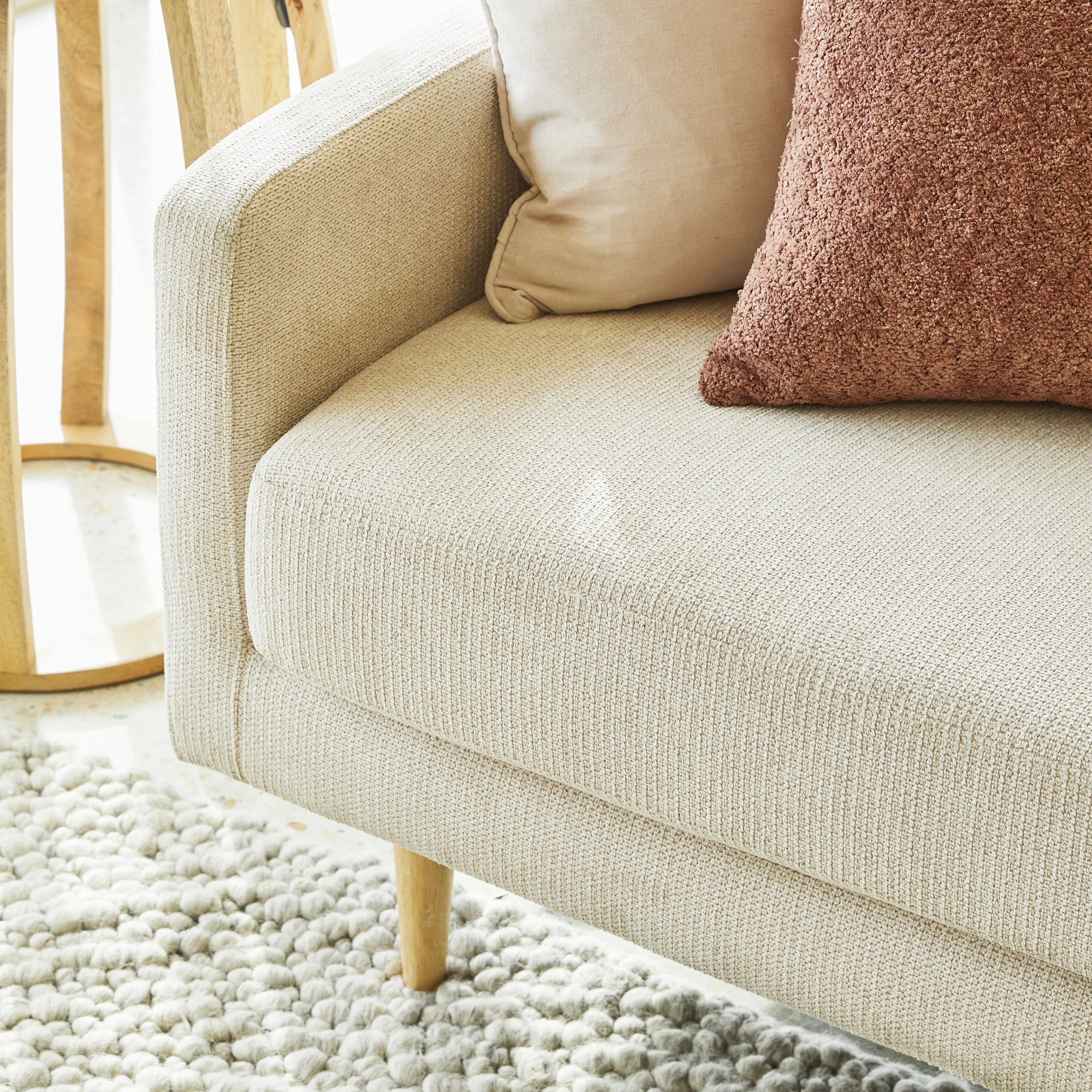 Boden 3 Seater Sofa with Reversible Chaise Sorrento Almond - Image 13