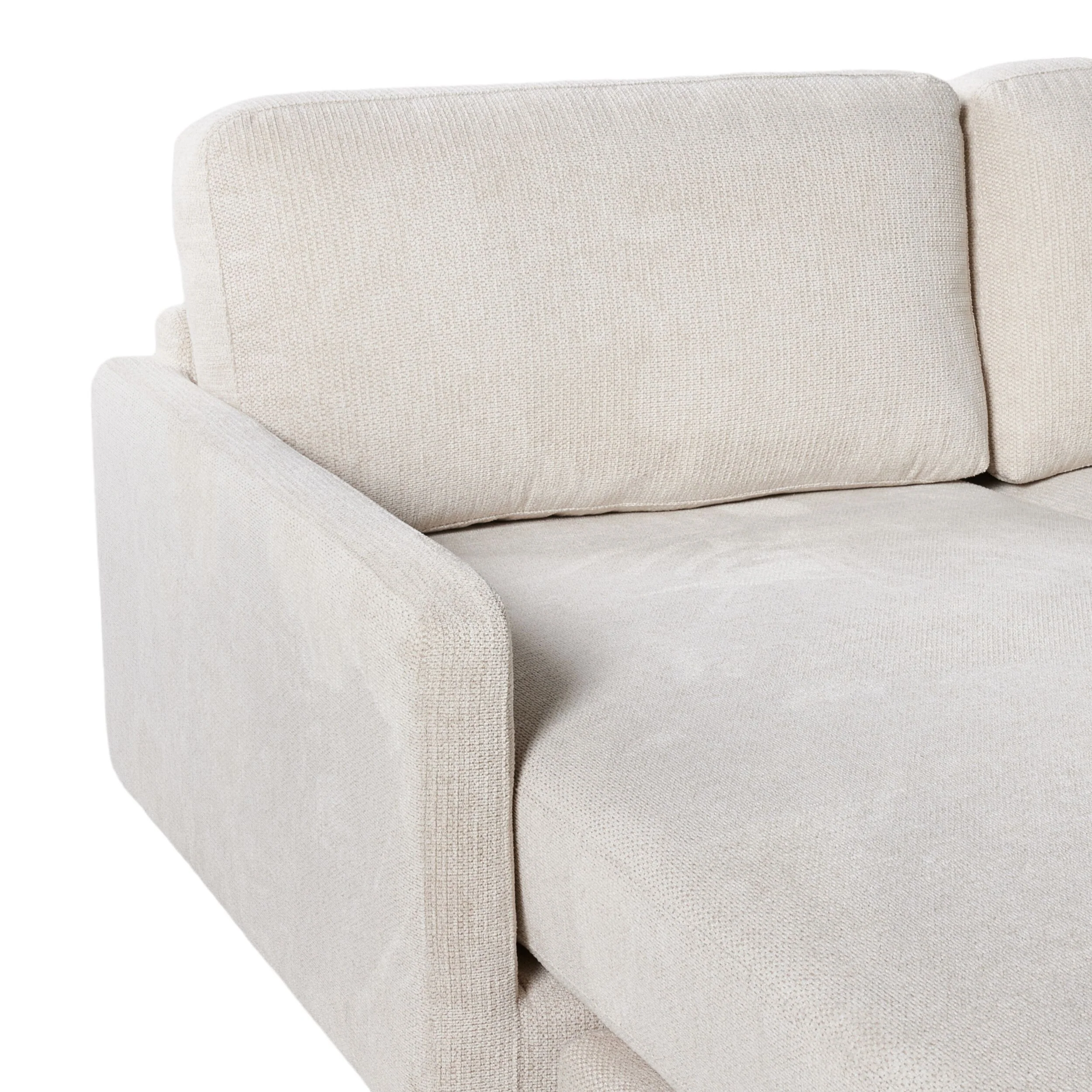 Boden 3 Seater Sofa with Reversible Chaise Sorrento Almond - Image 6