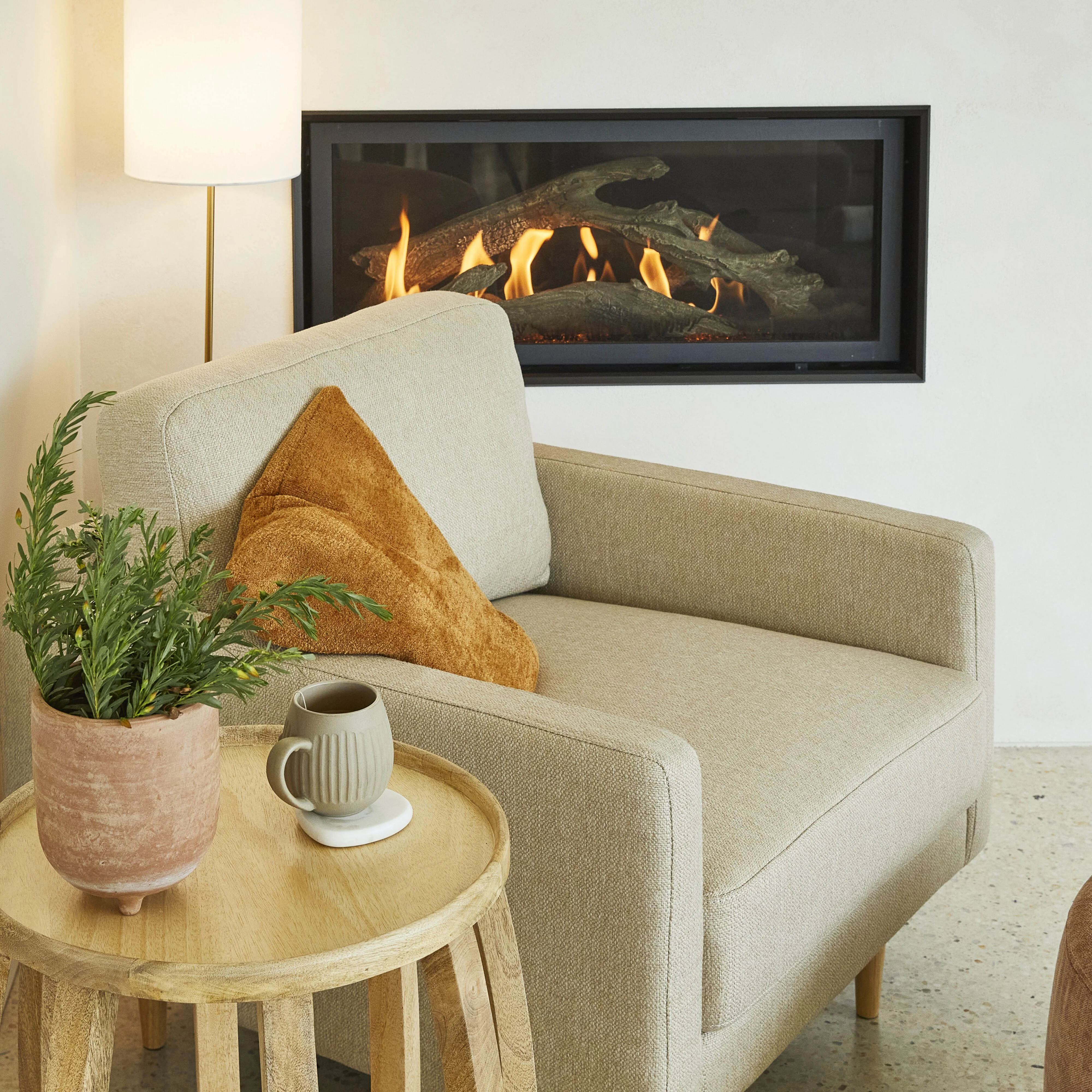 Boden Armchair Amalfi Parchment - Image 12