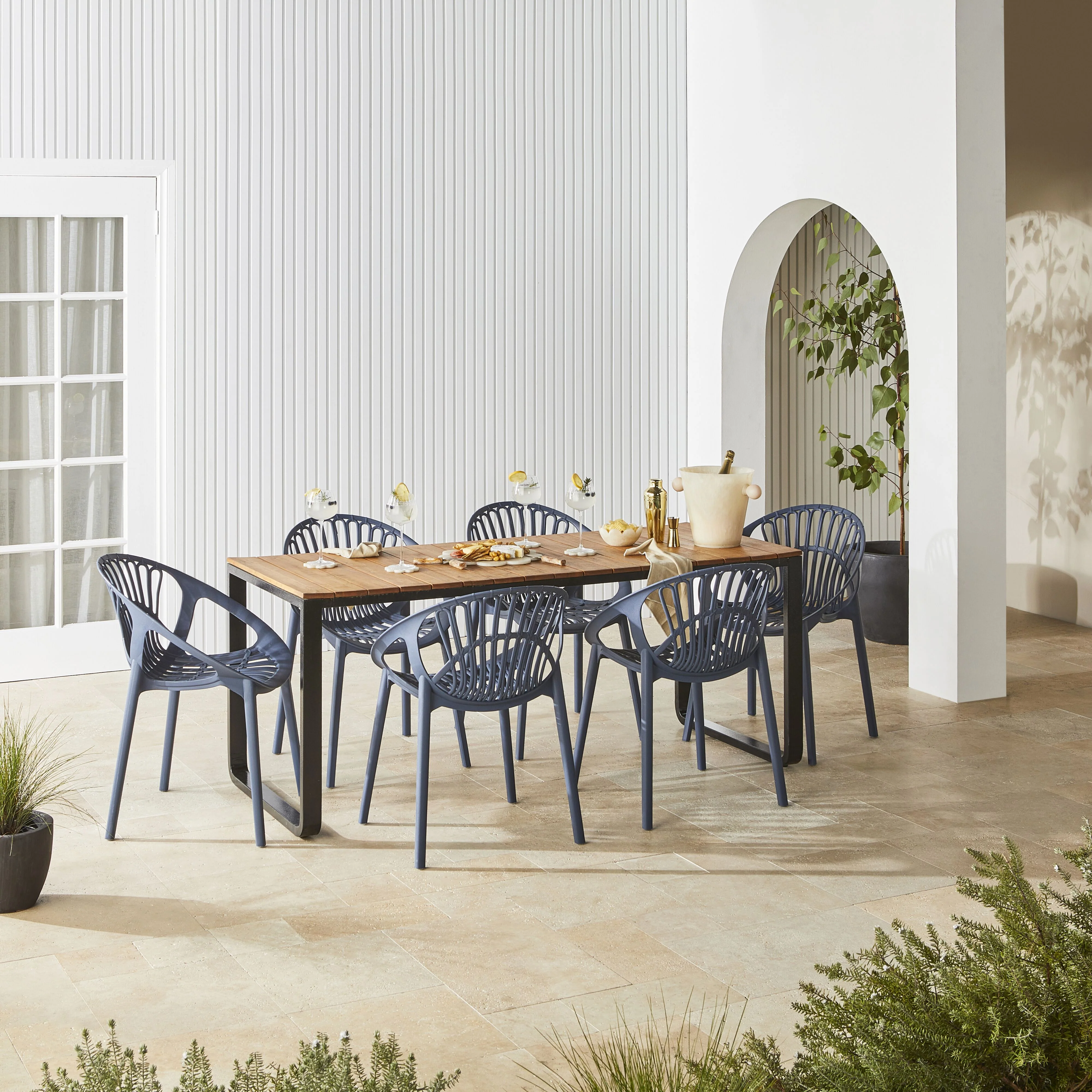 Boheme Dining Chair Granite - Image 2