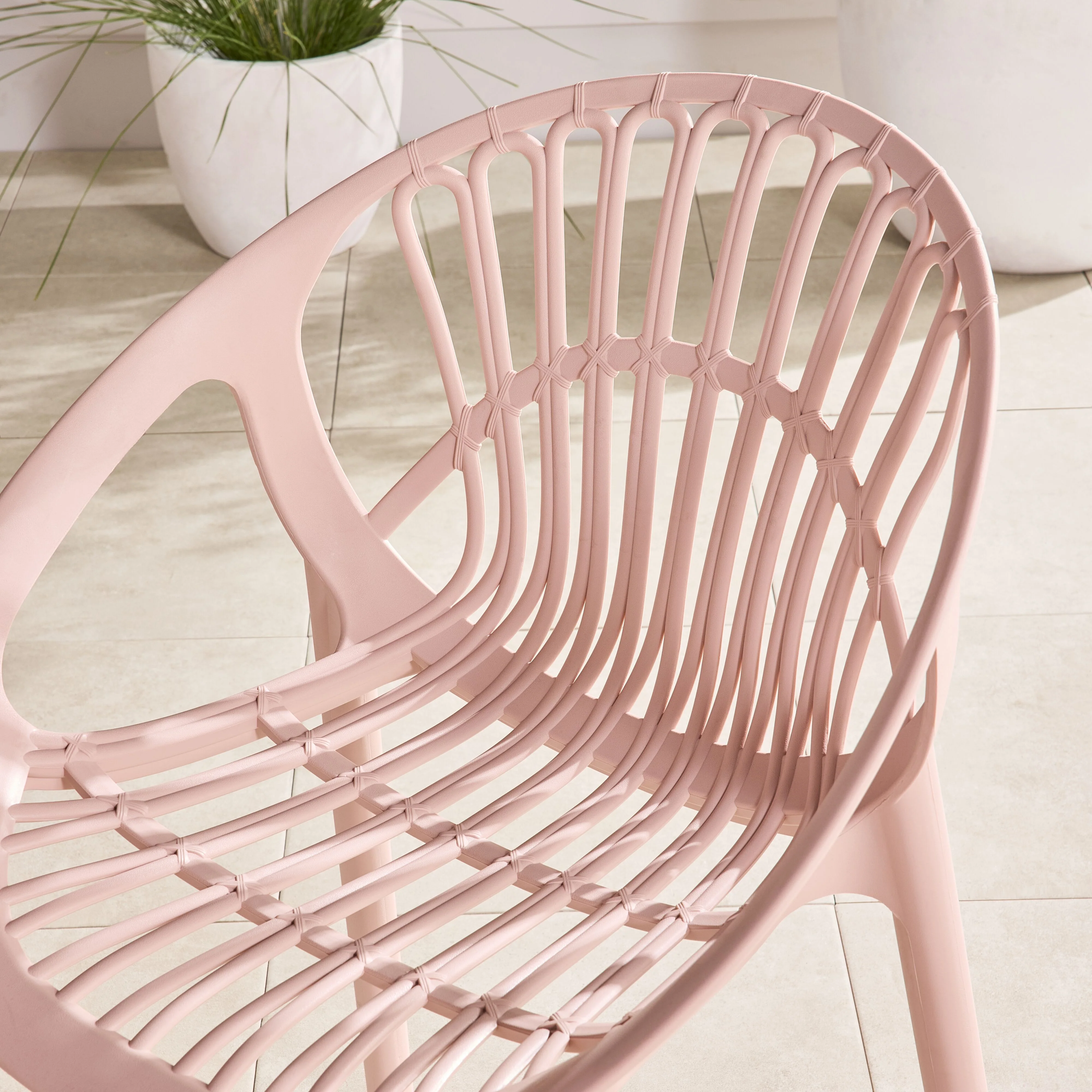 Boheme Dining Chair Rose Pink - Image 6