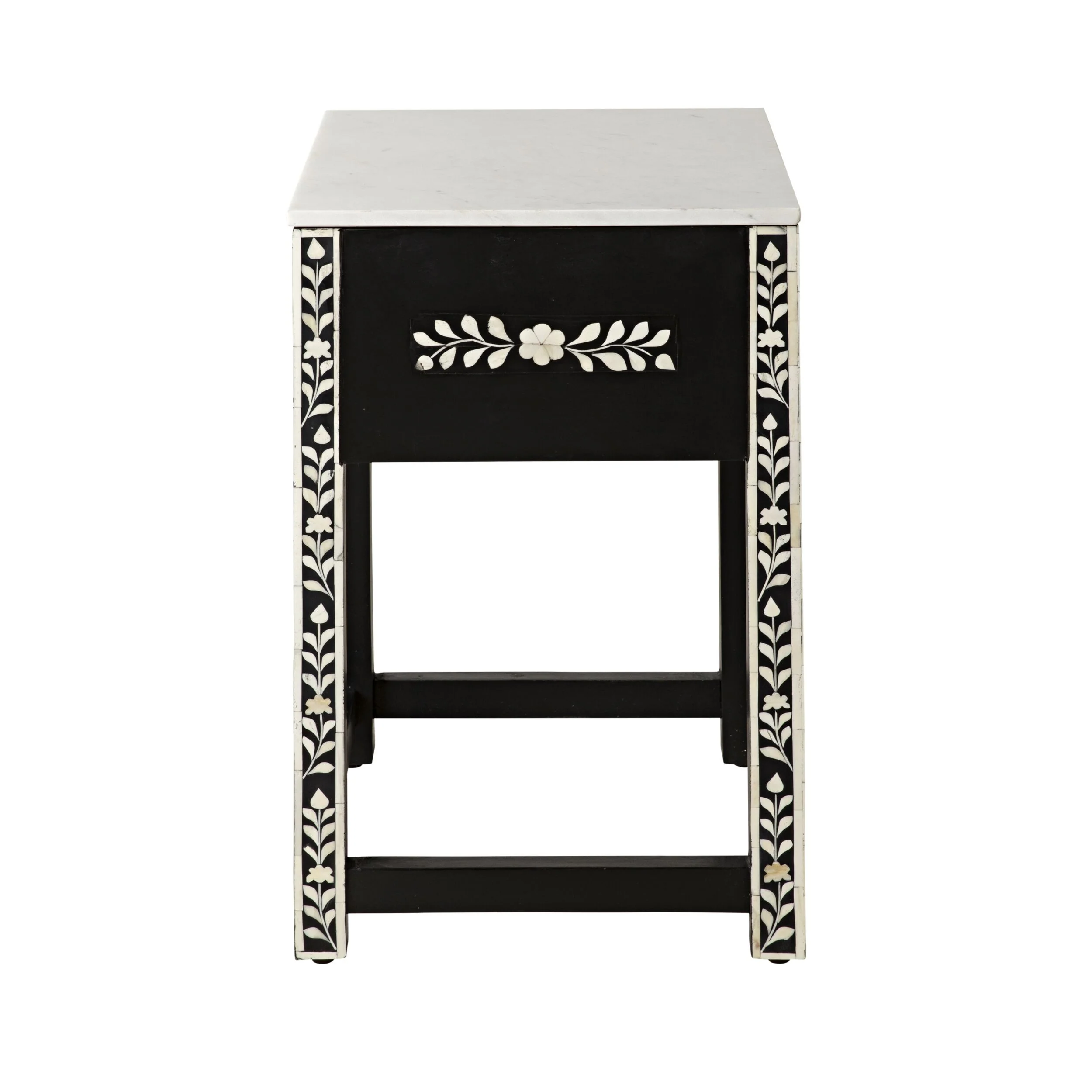 Bone Inlay Bedside Black - Image 3