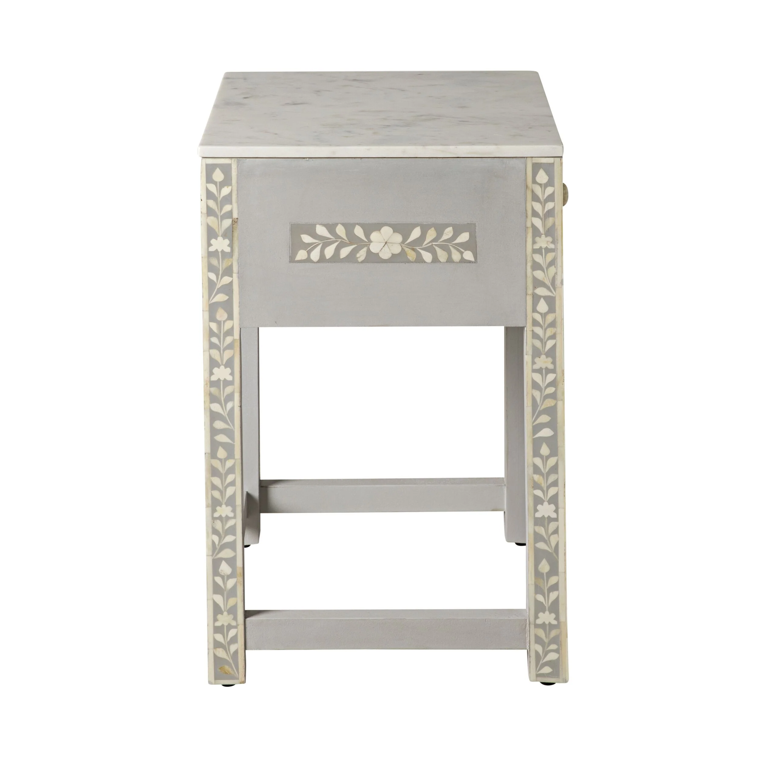 Bone Inlay Bedside Light Grey - Image 3