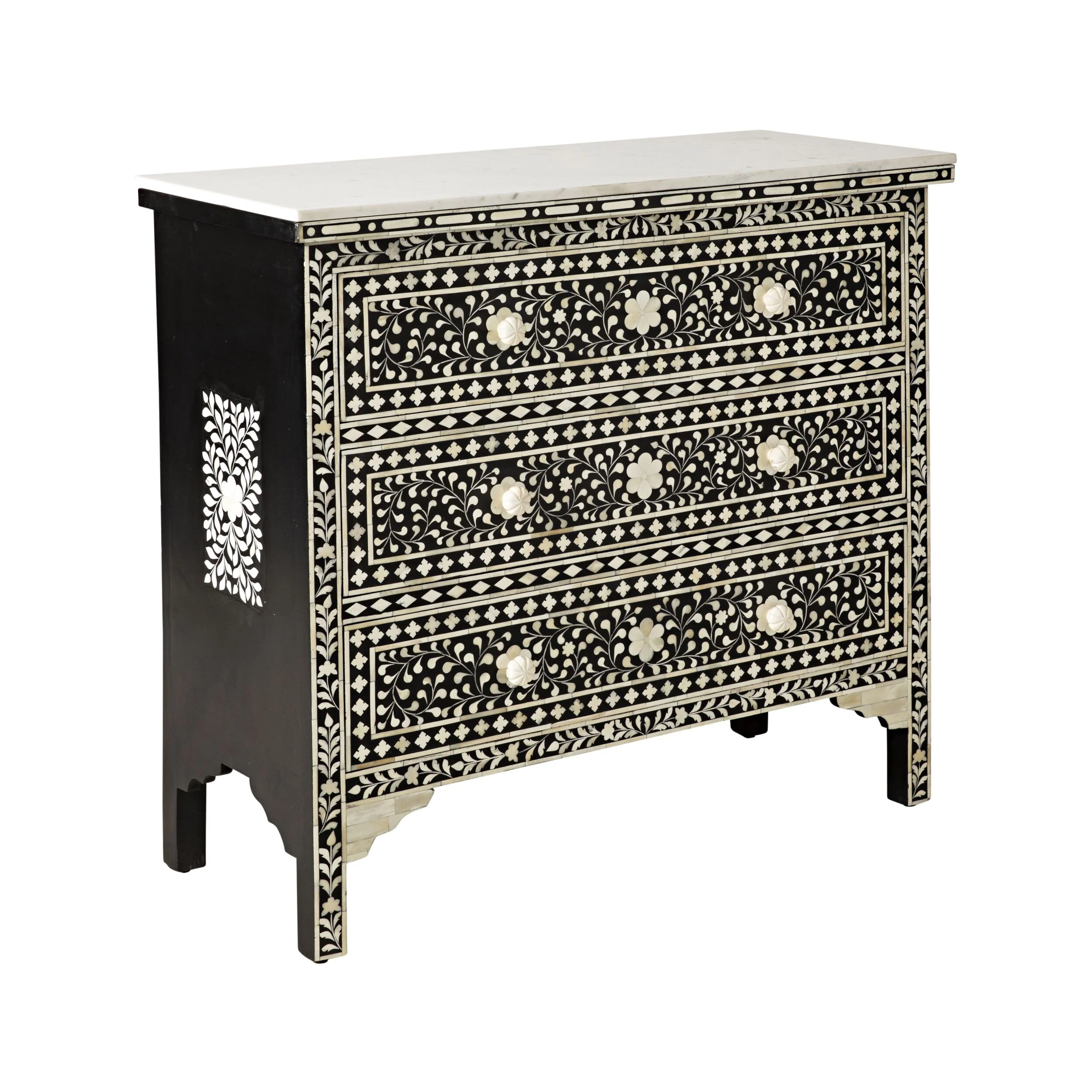 Bone Inlay Chest Black - Image 2