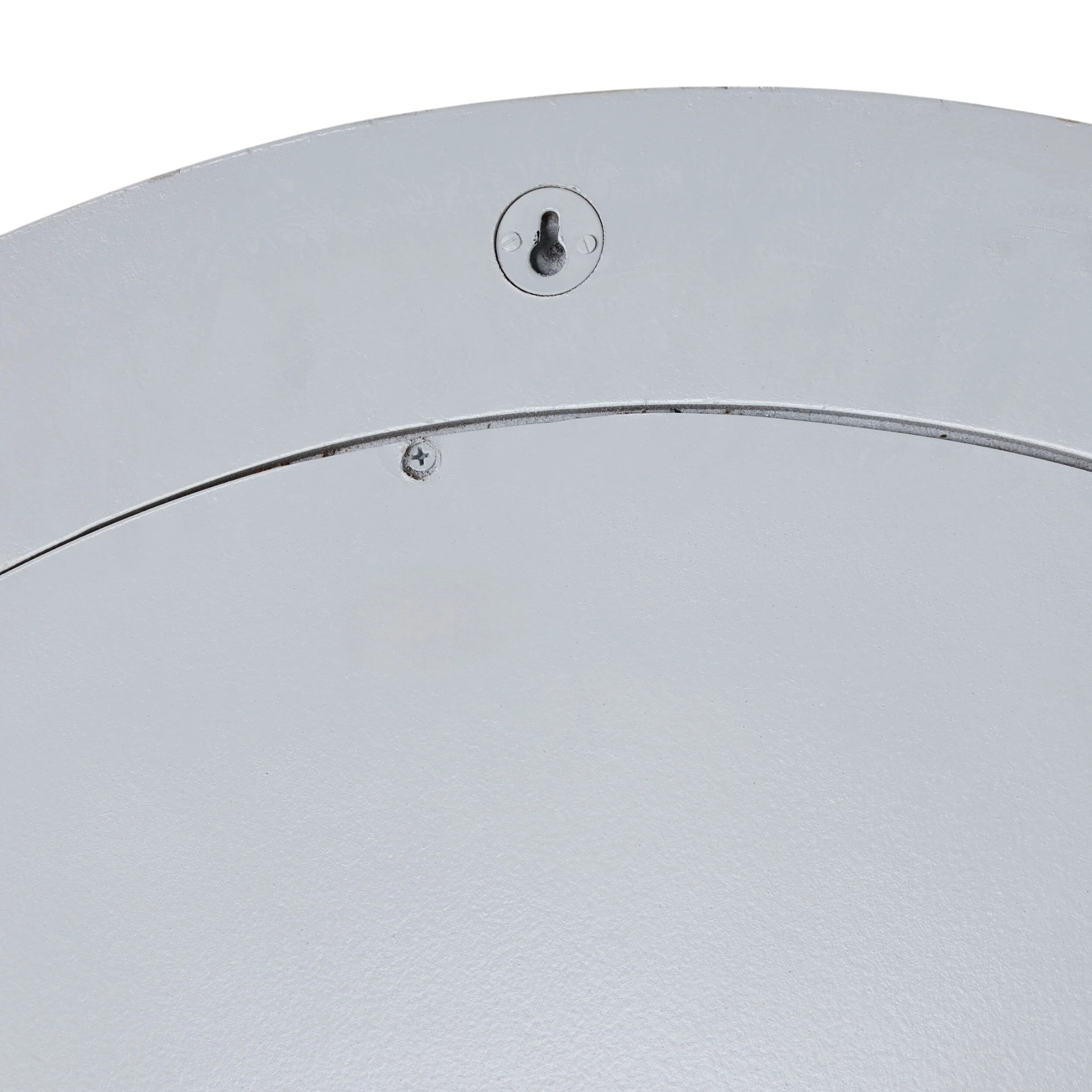 Bone Inlay Round Mirror Grey and White 90cm - Image 5