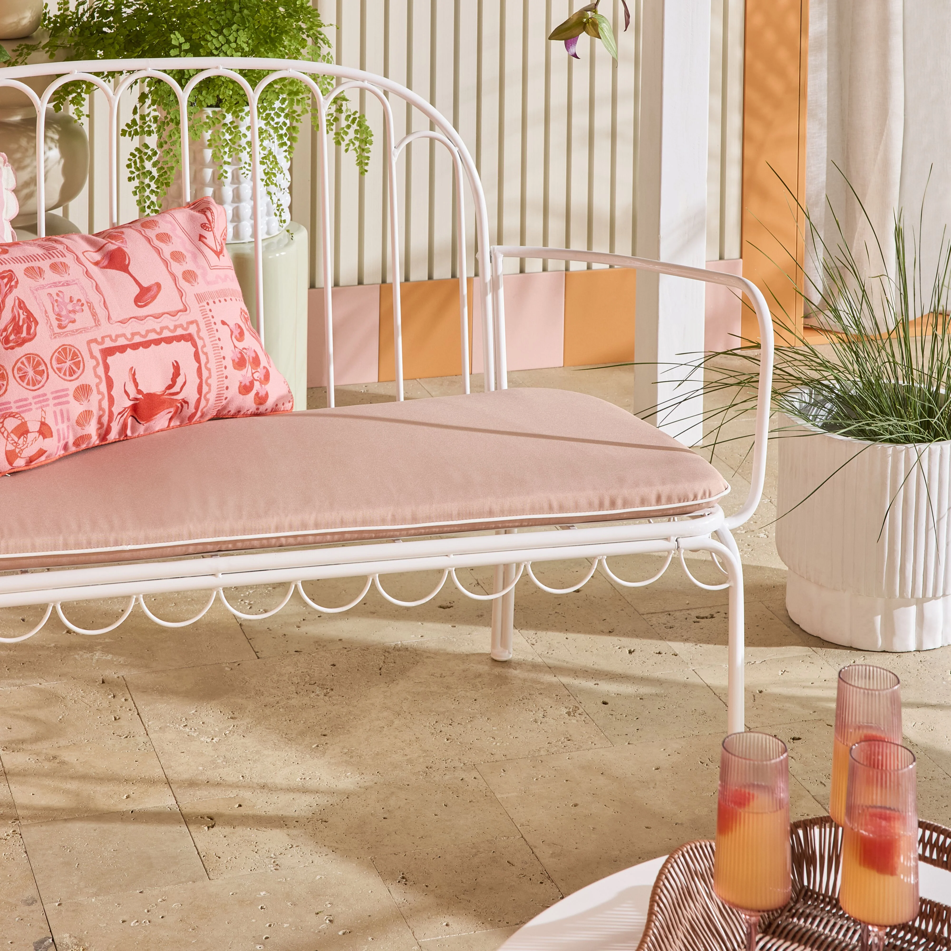 Bonnie 2 Seater Sofa with Cushion - Image 10