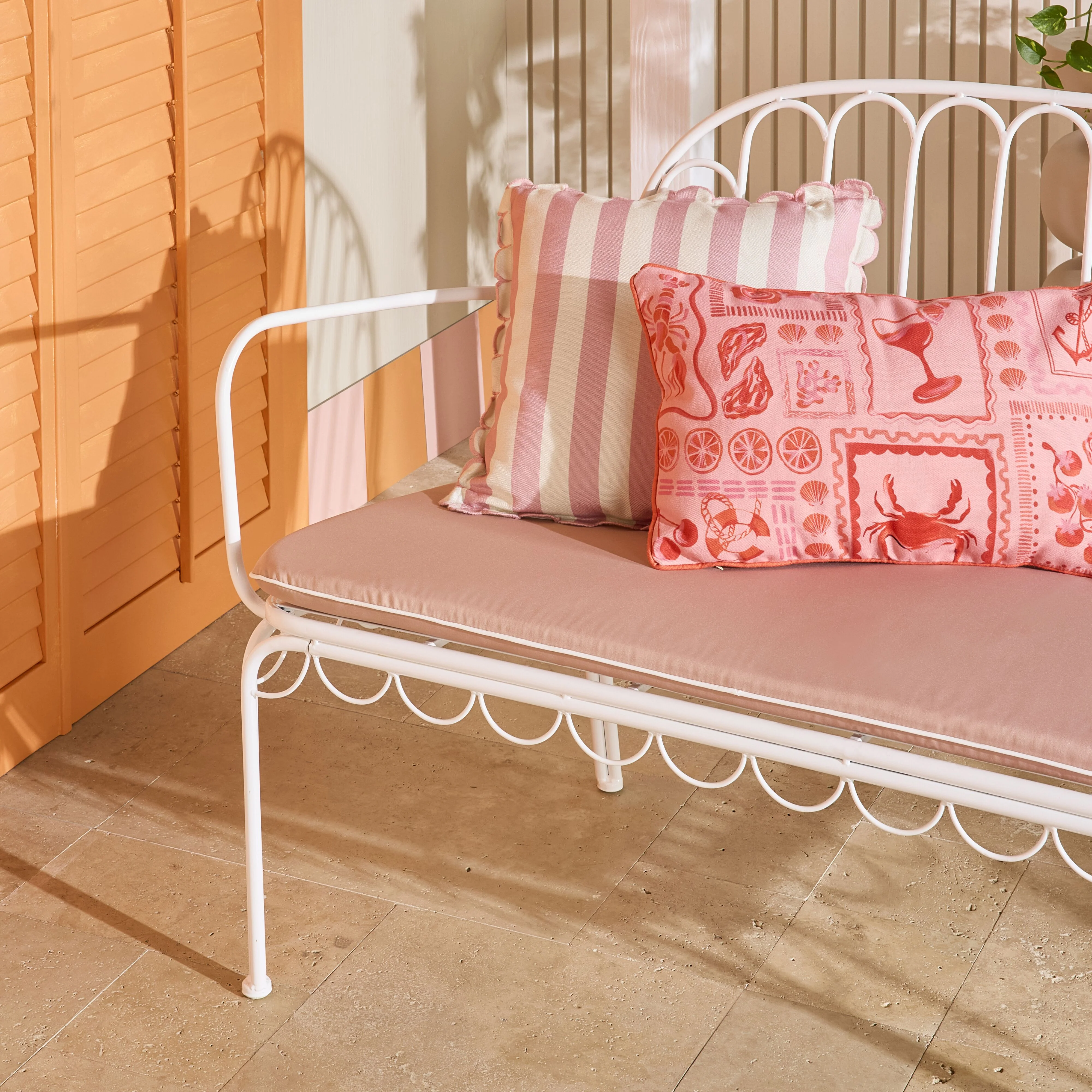 Bonnie 2 Seater Sofa with Cushion - Image 9