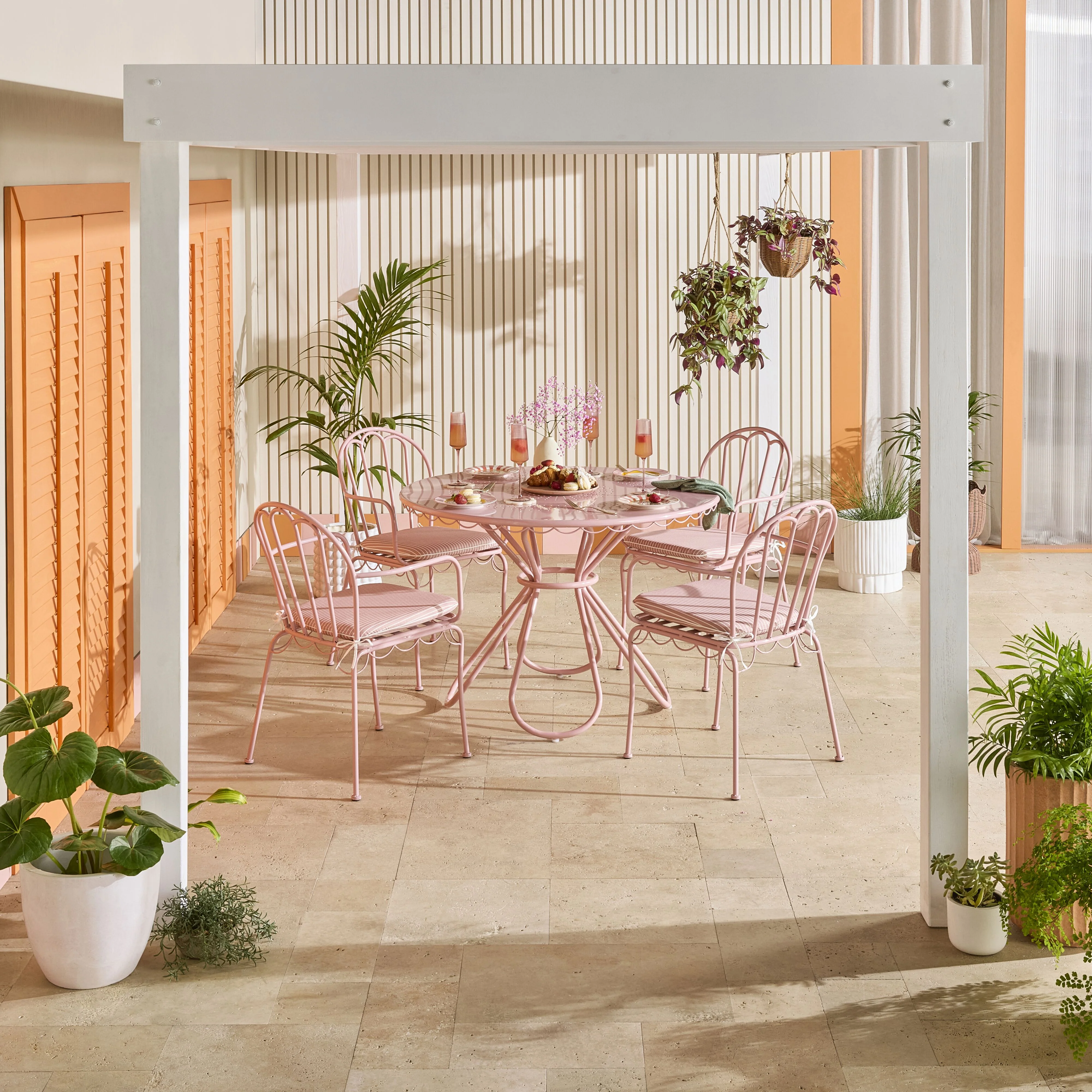 Bonnie Dining Chair Rose Pink - Image 10