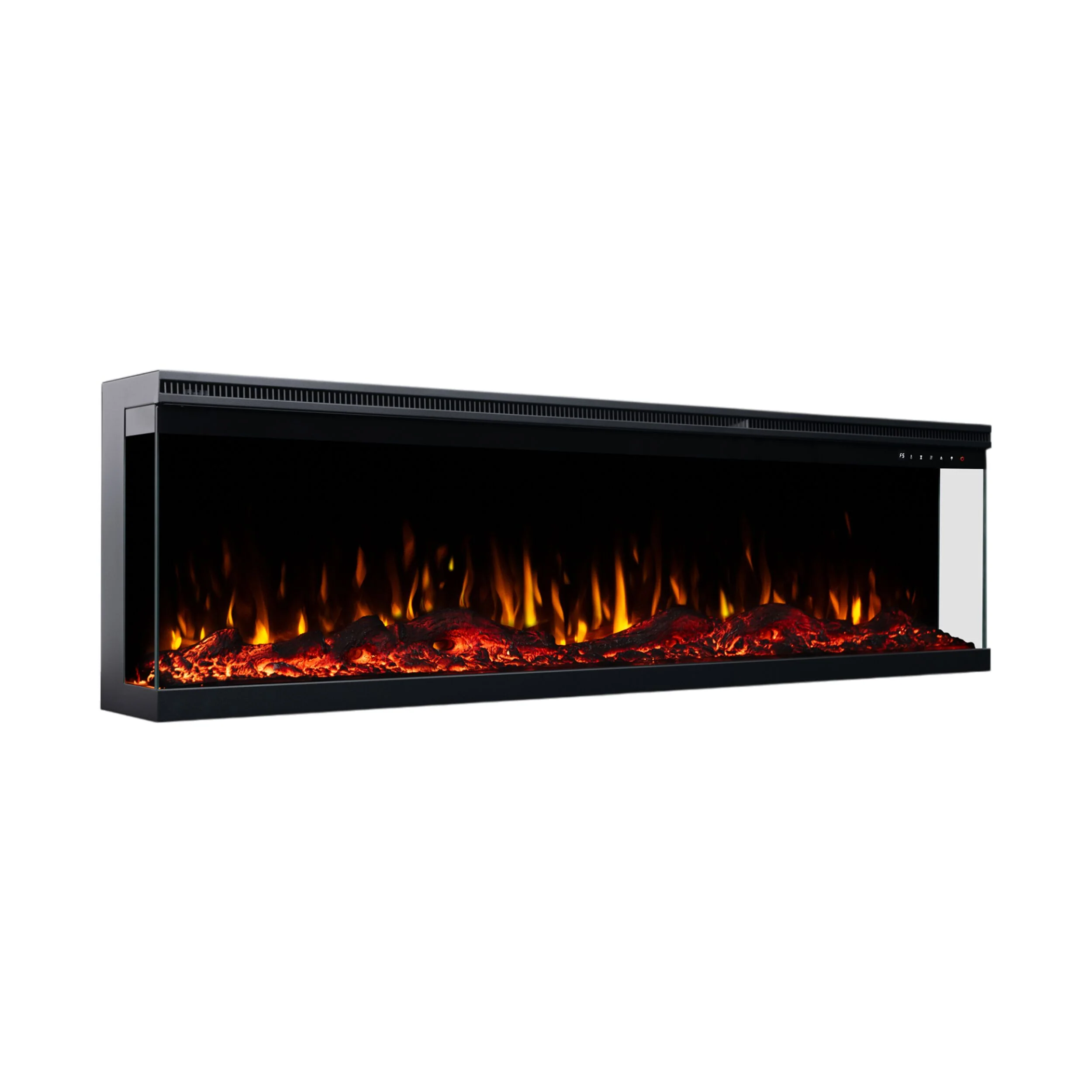 Boston Electric Fireplace 152x20x43cm - Image 2