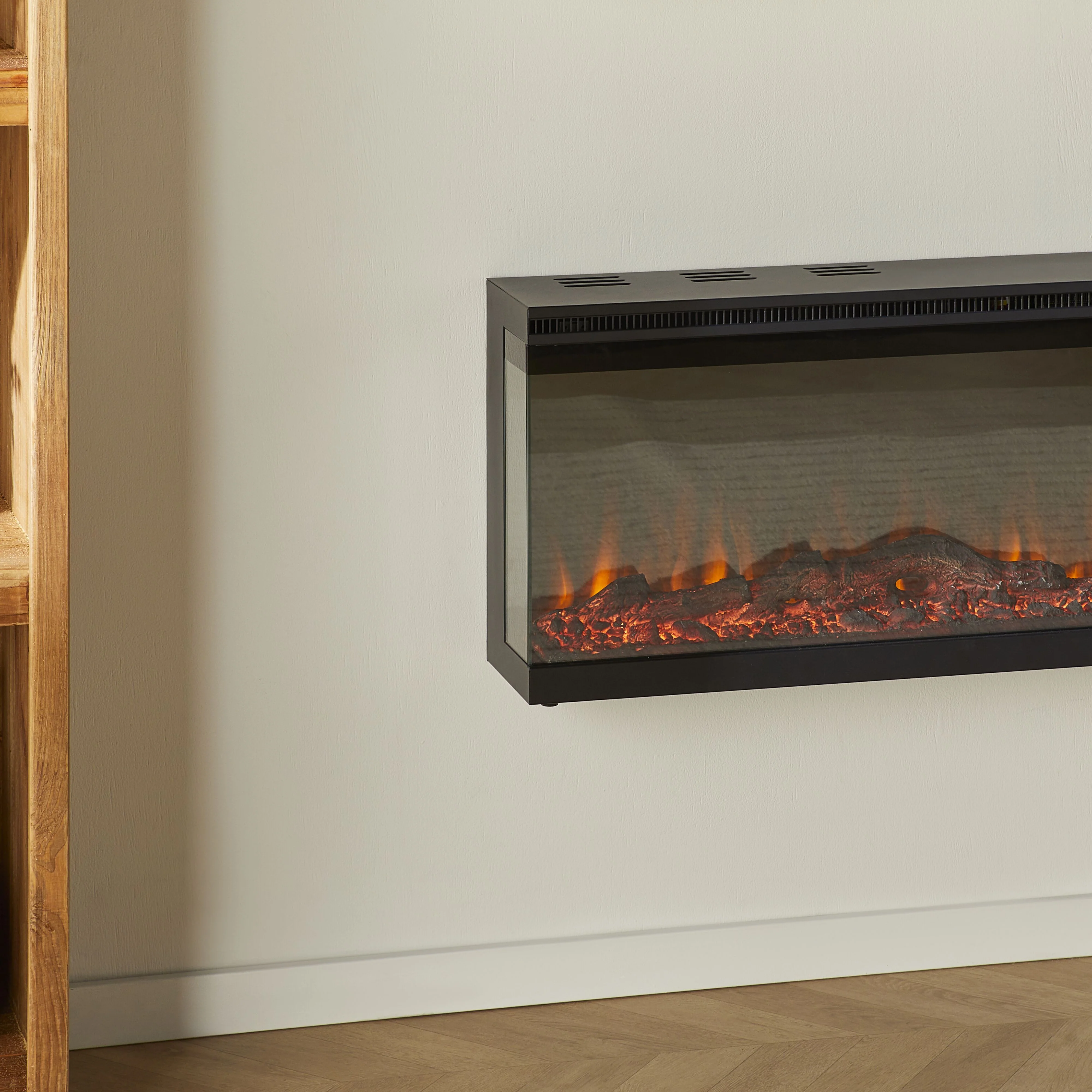 Boston Electric Fireplace 152x20x43cm - Image 26
