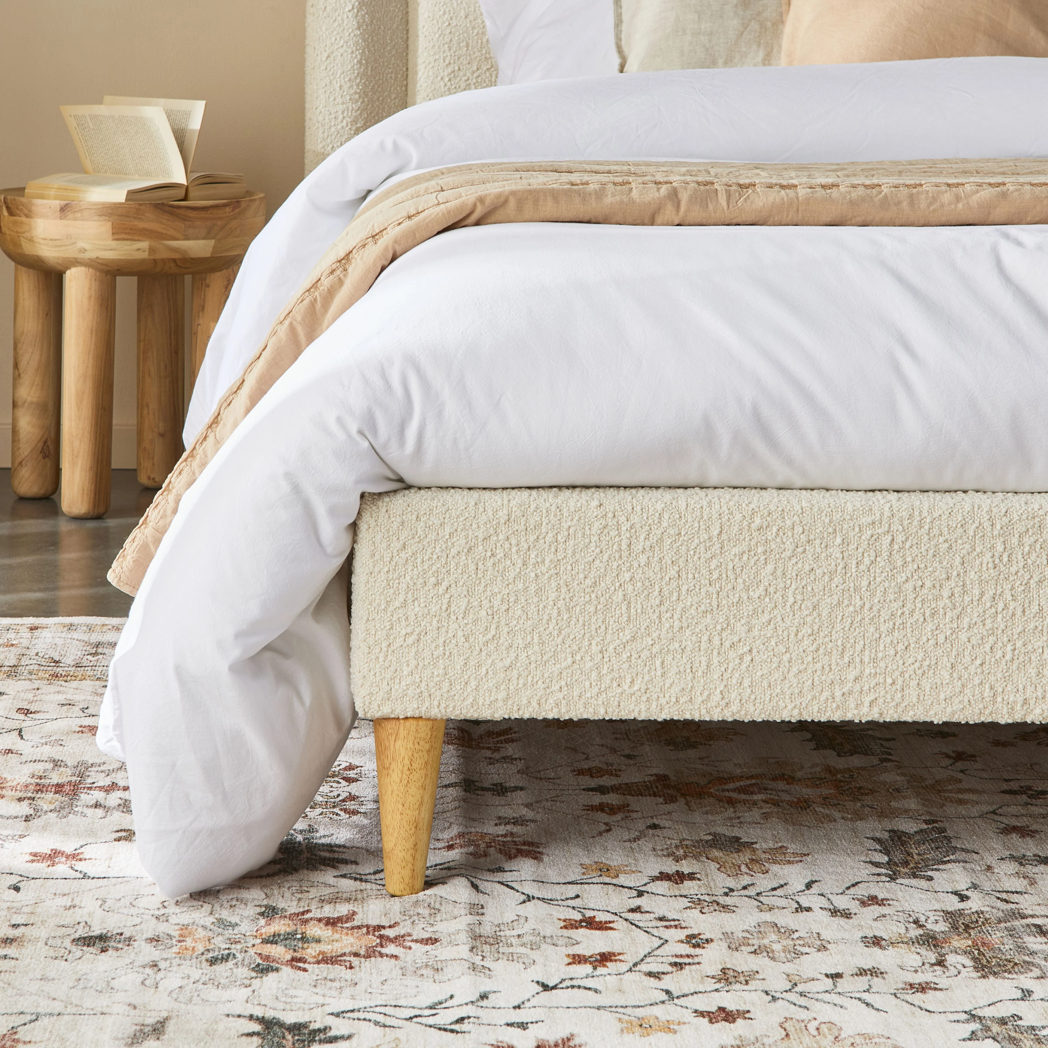Boucle Bed Queen - Image 10