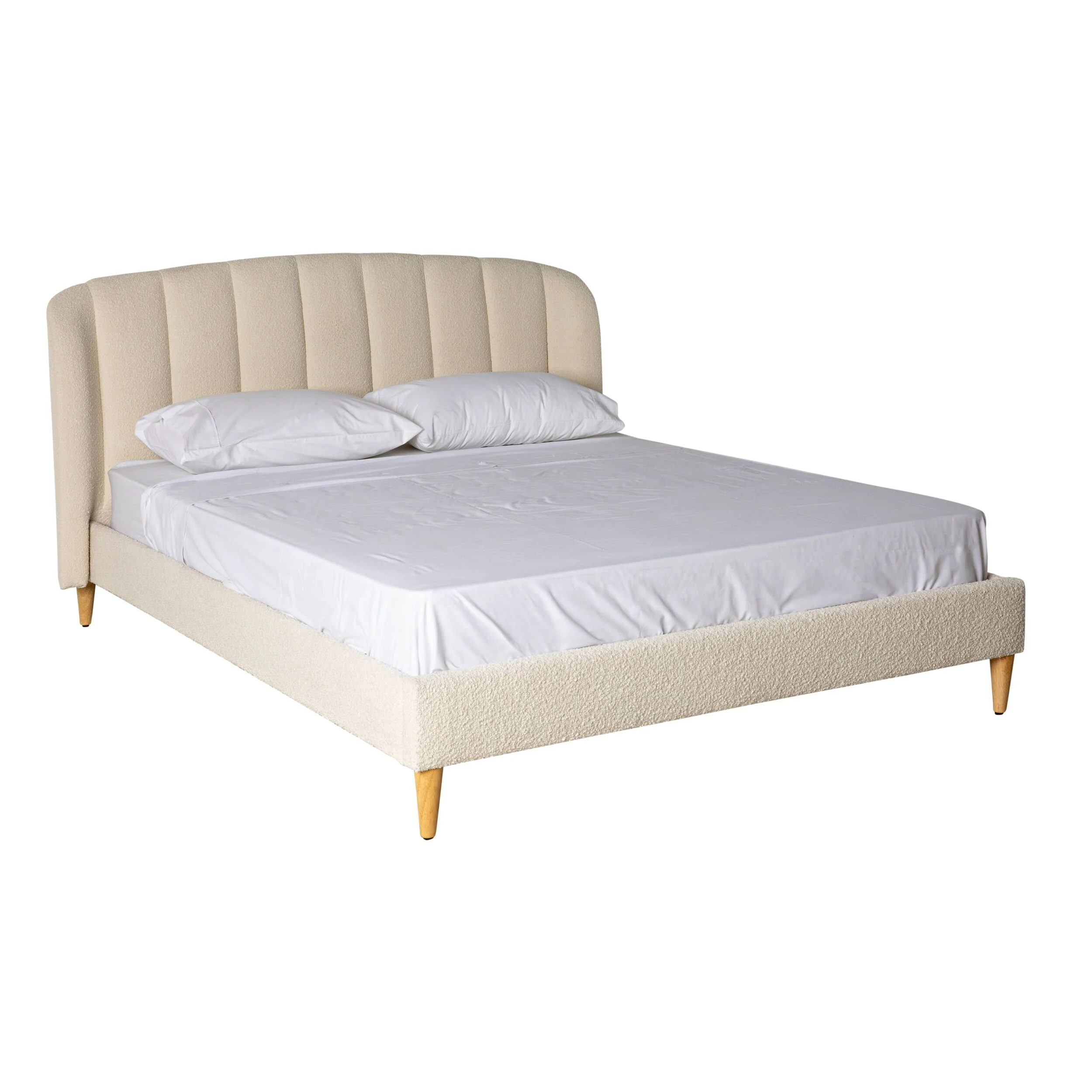 Boucle Bed Queen - Image 2