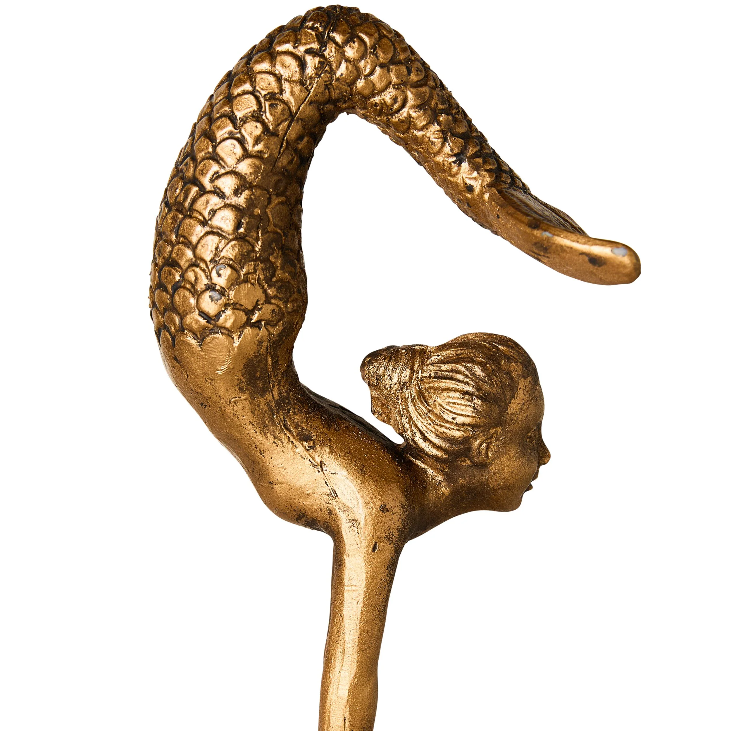 Brass Mermaid Statue - Image 3