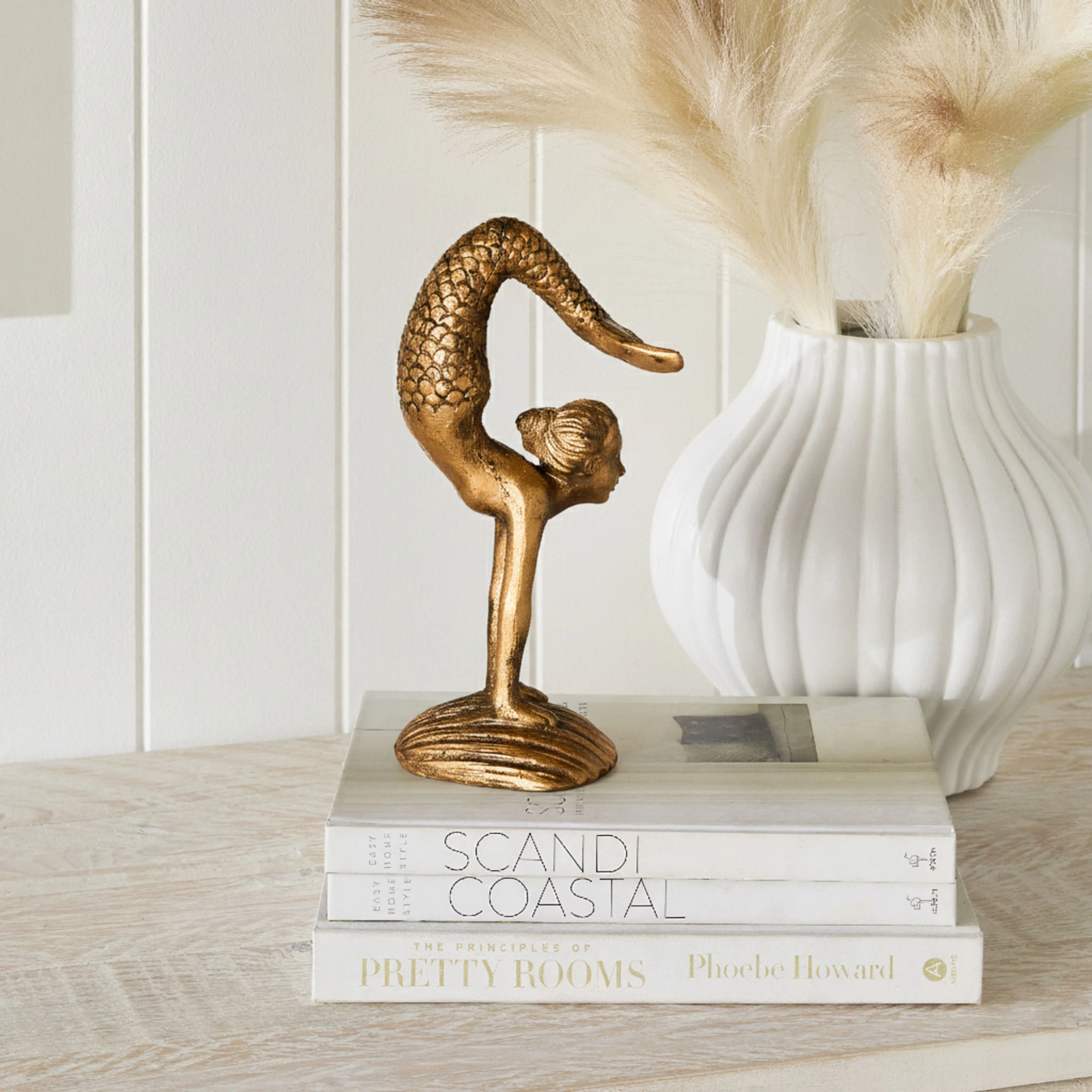 Brass Mermaid Statue - Image 5
