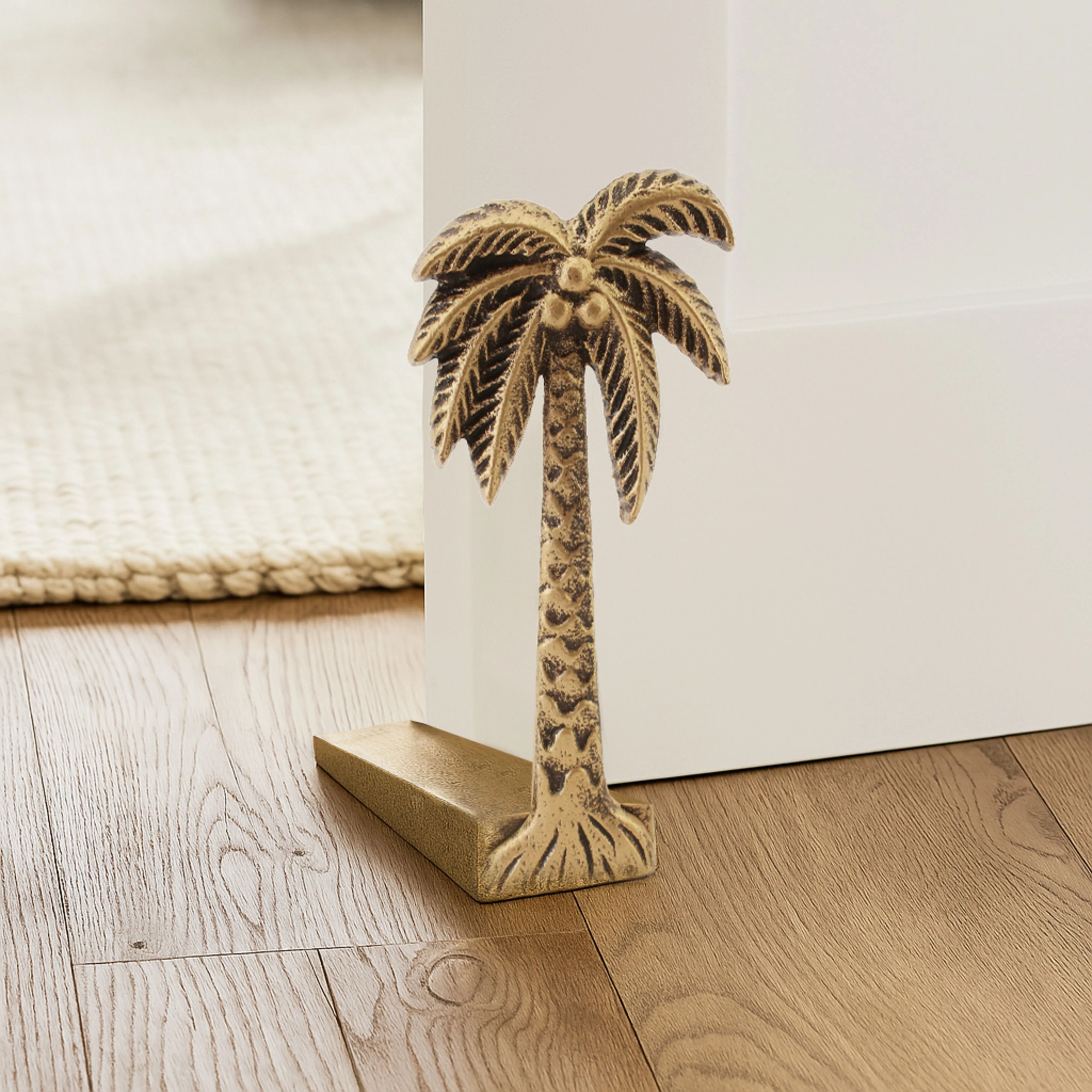 Brass Palm Door Stop - Image 4