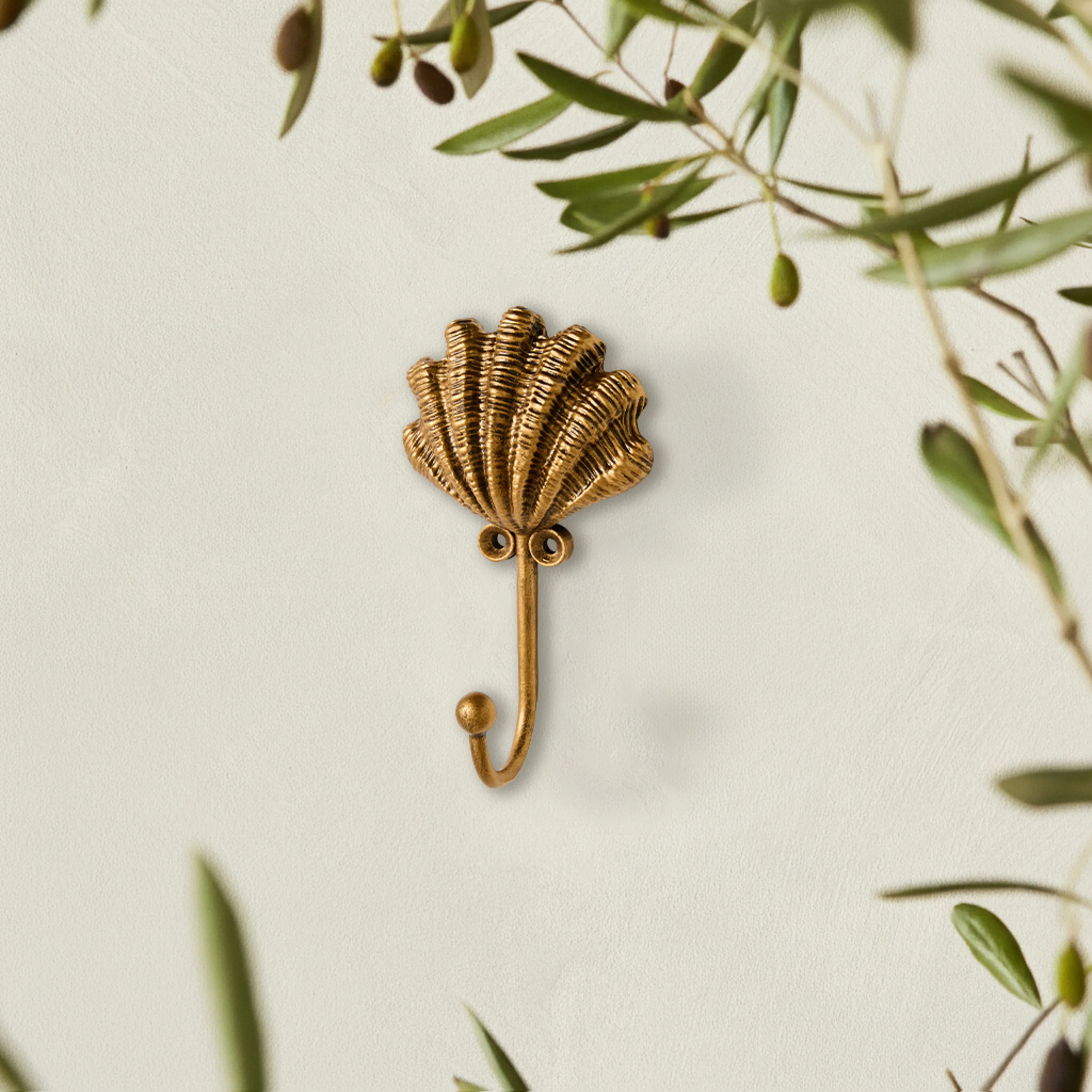 Brass Shell Hook - Image 4