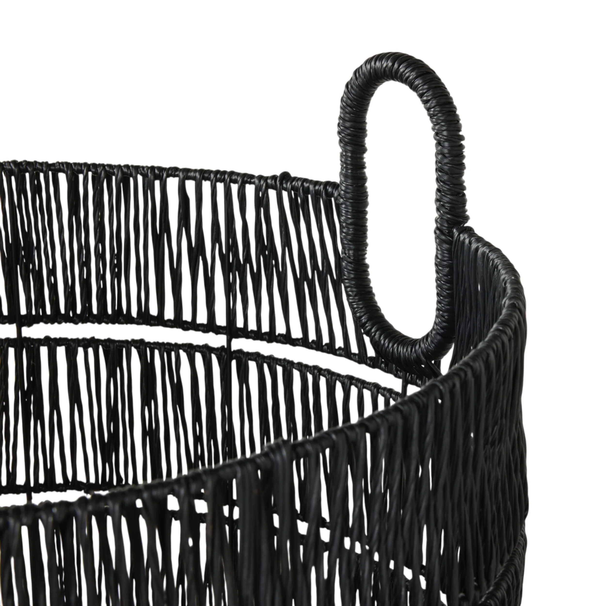 Bristol Vertical Weave Large Basket - Image 4