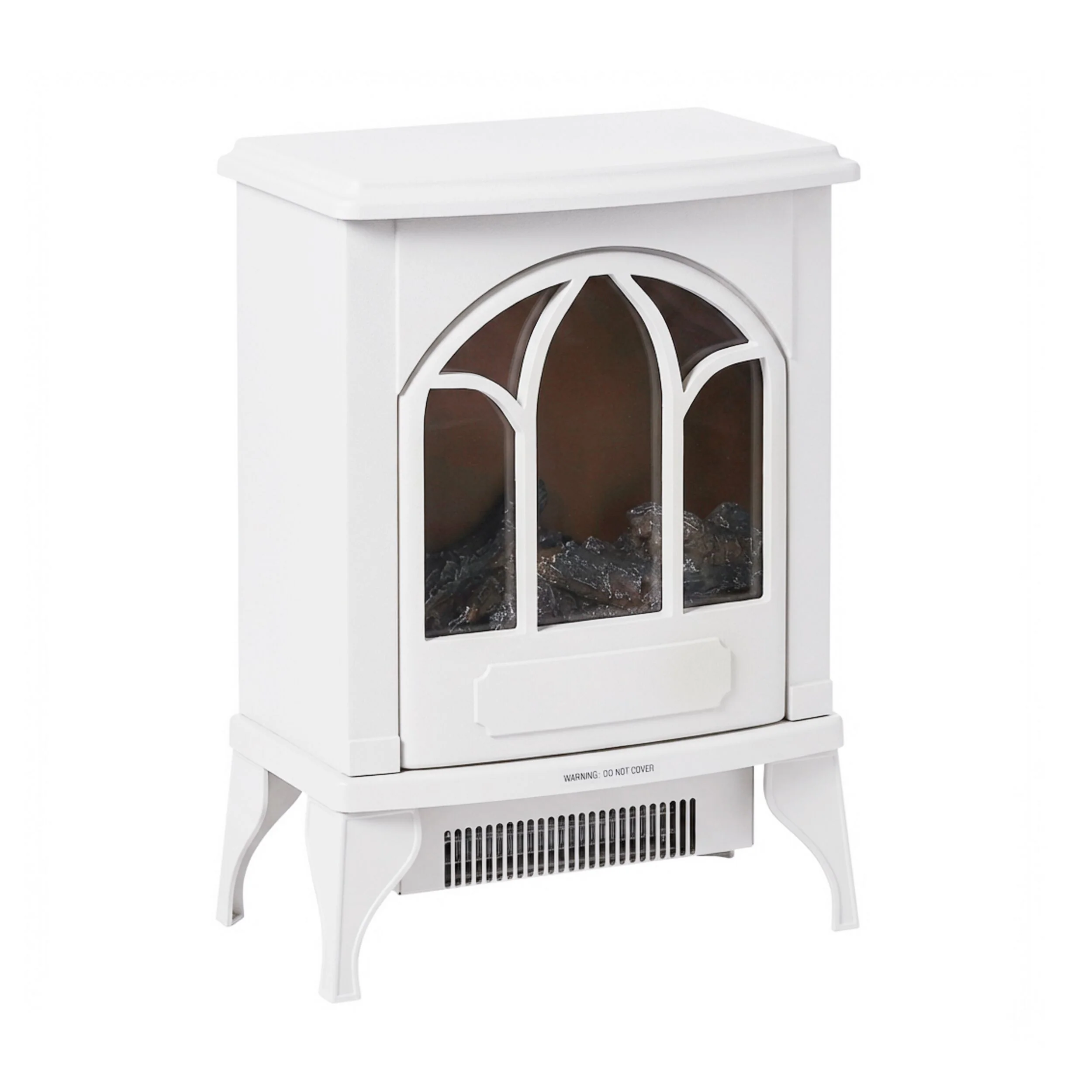 Bromley Electric Fireplace White - Image 2