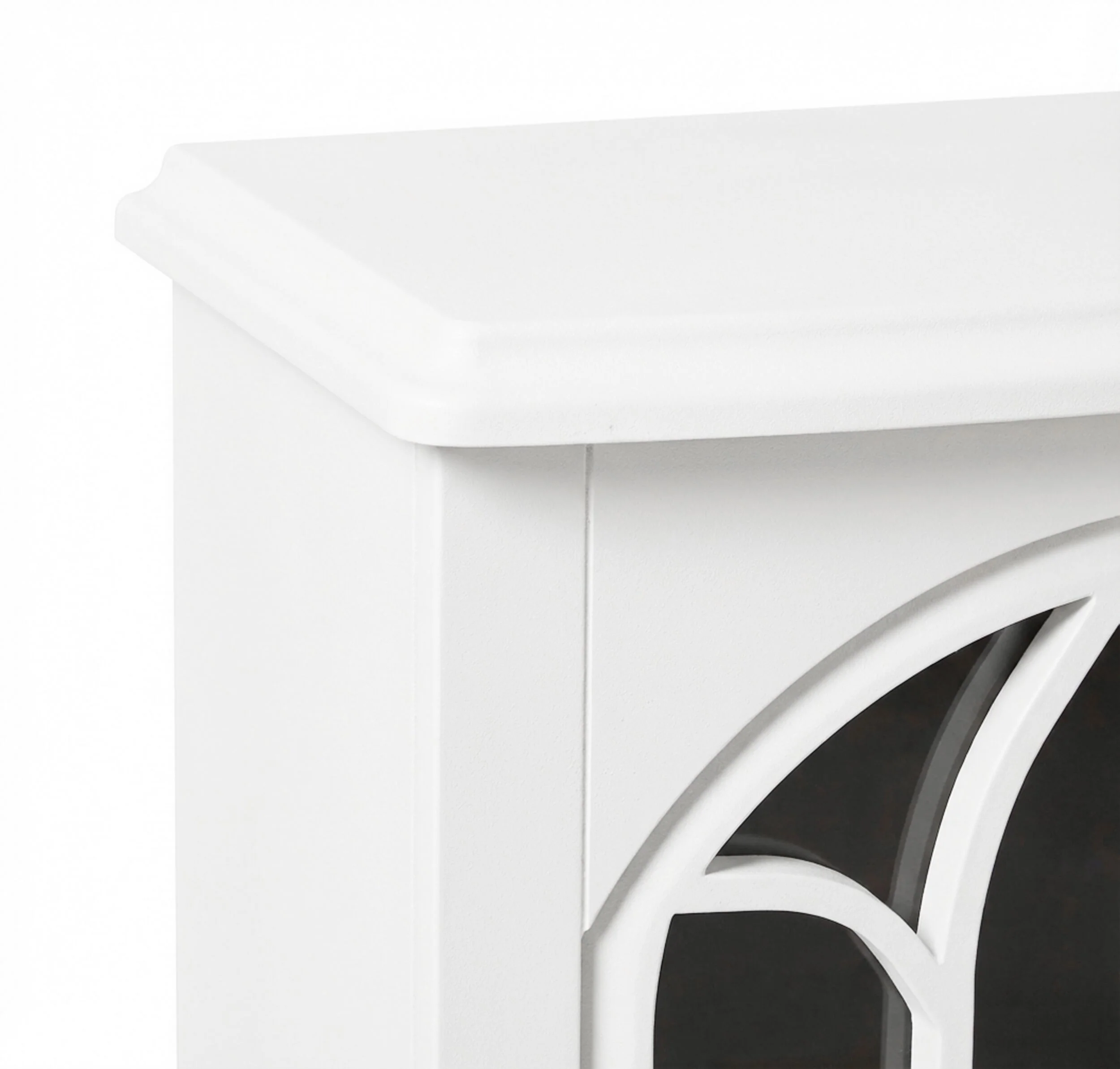 Bromley Electric Fireplace White - Image 5