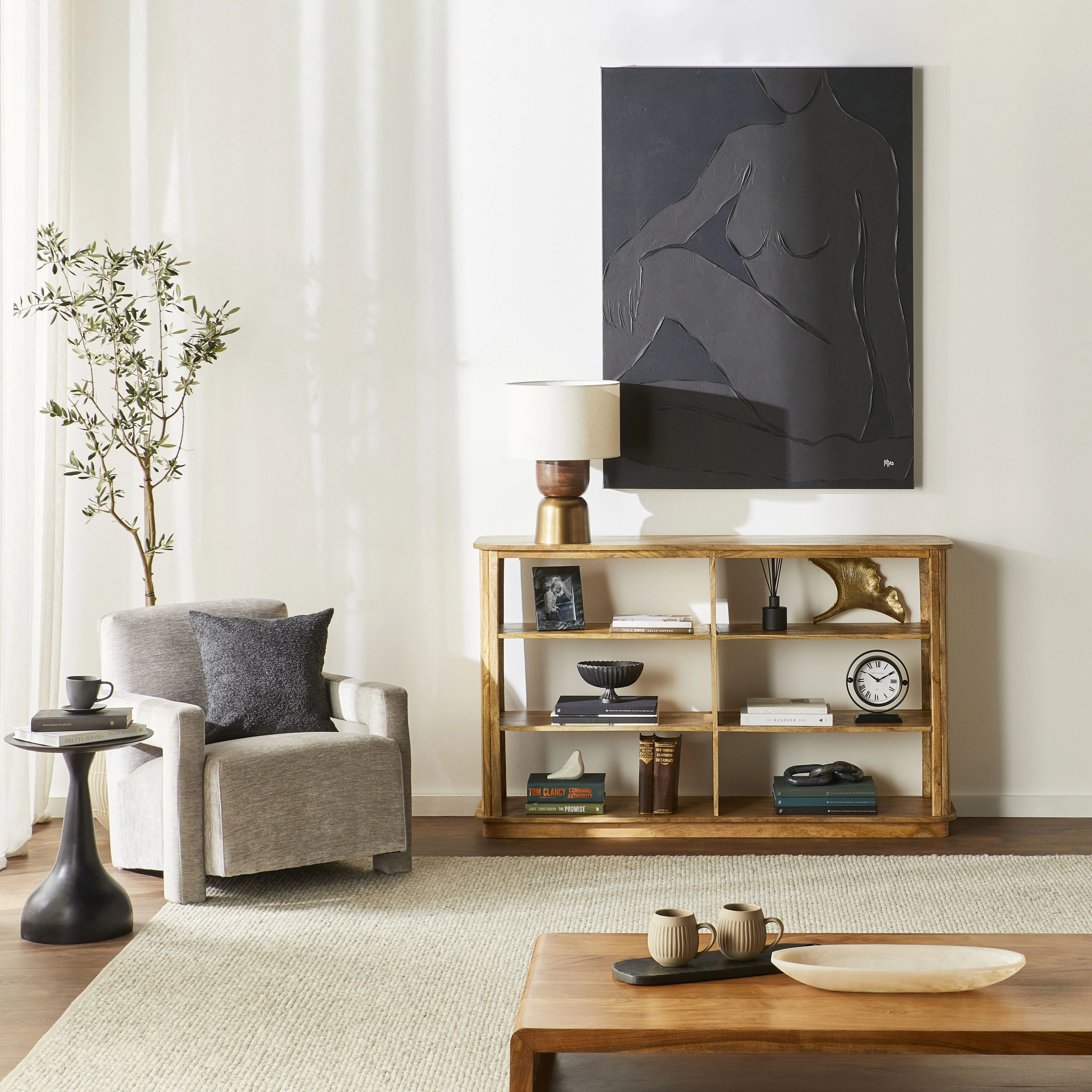 Brompton Bookcase Low - Image 6