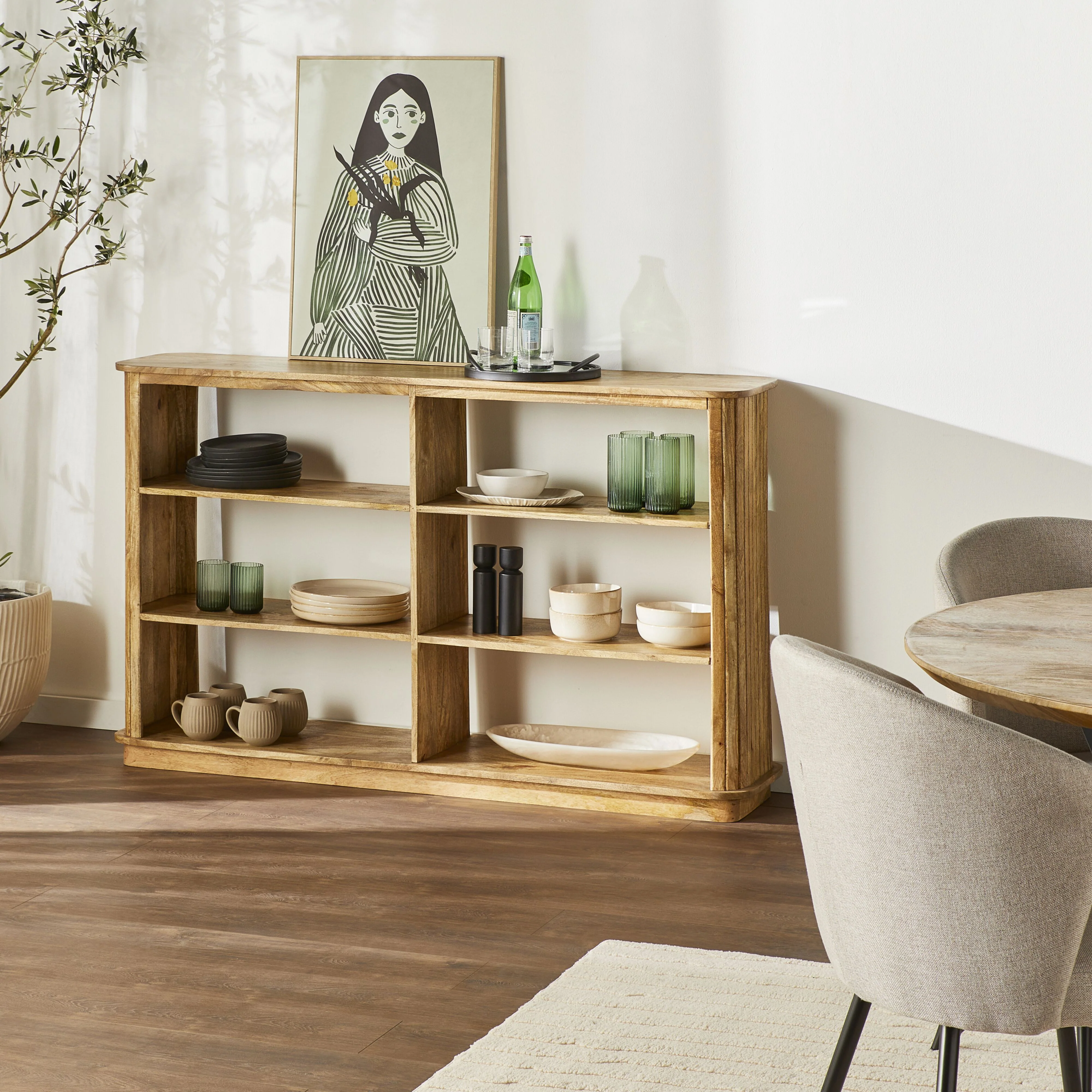 Brompton Bookcase Low - Image 7