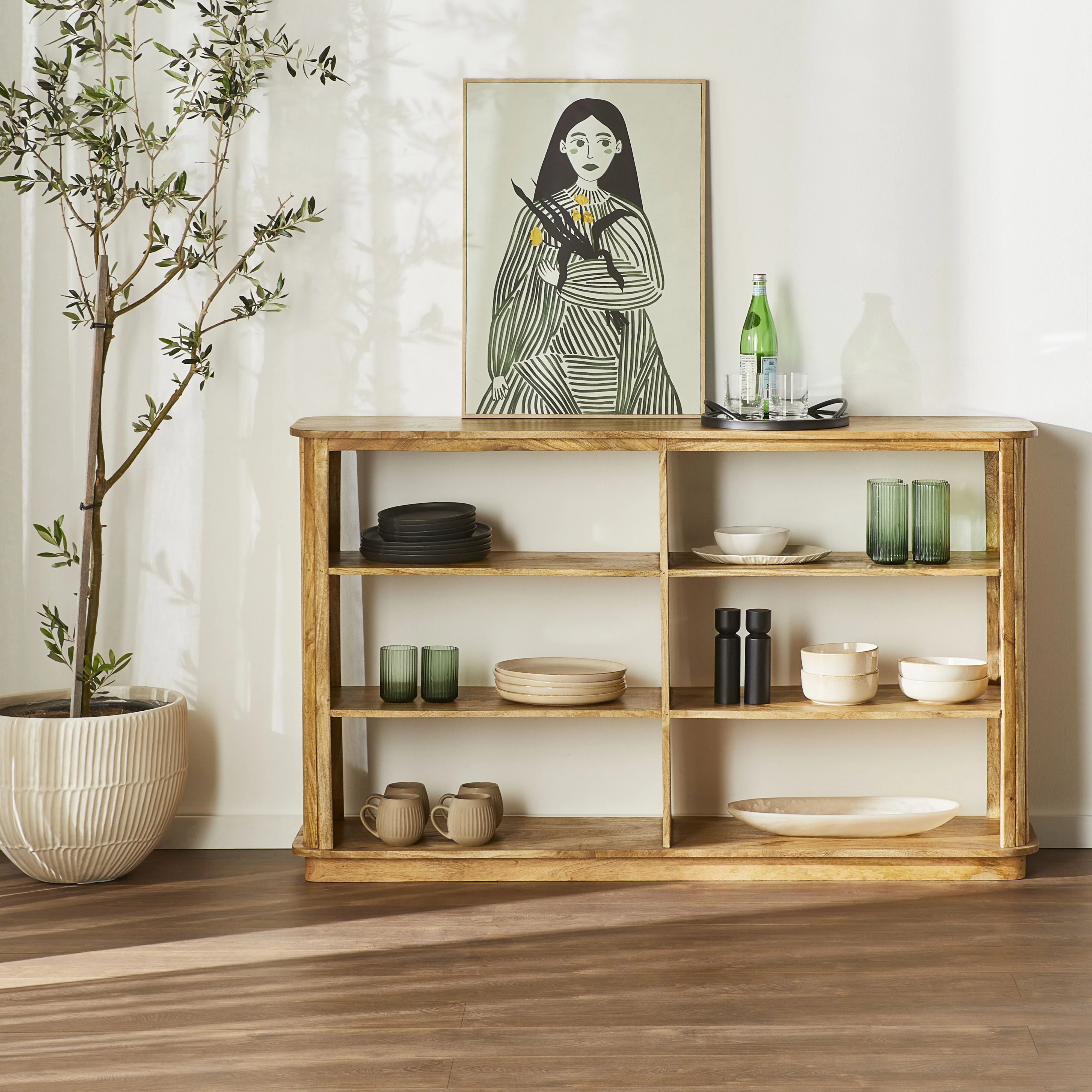 Brompton Bookcase Low - Image 8