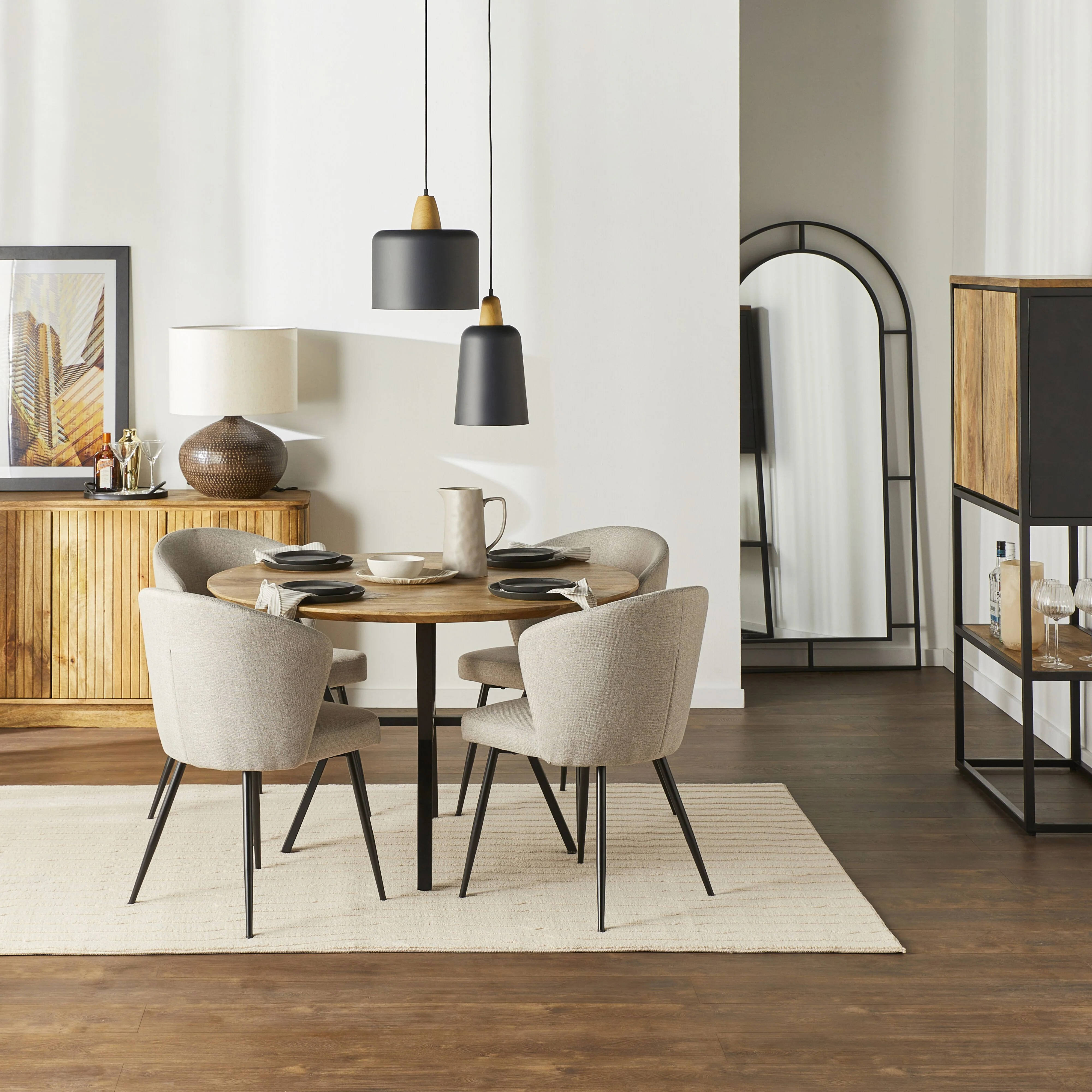 Brompton Round Dining Table 120cm - Image 15