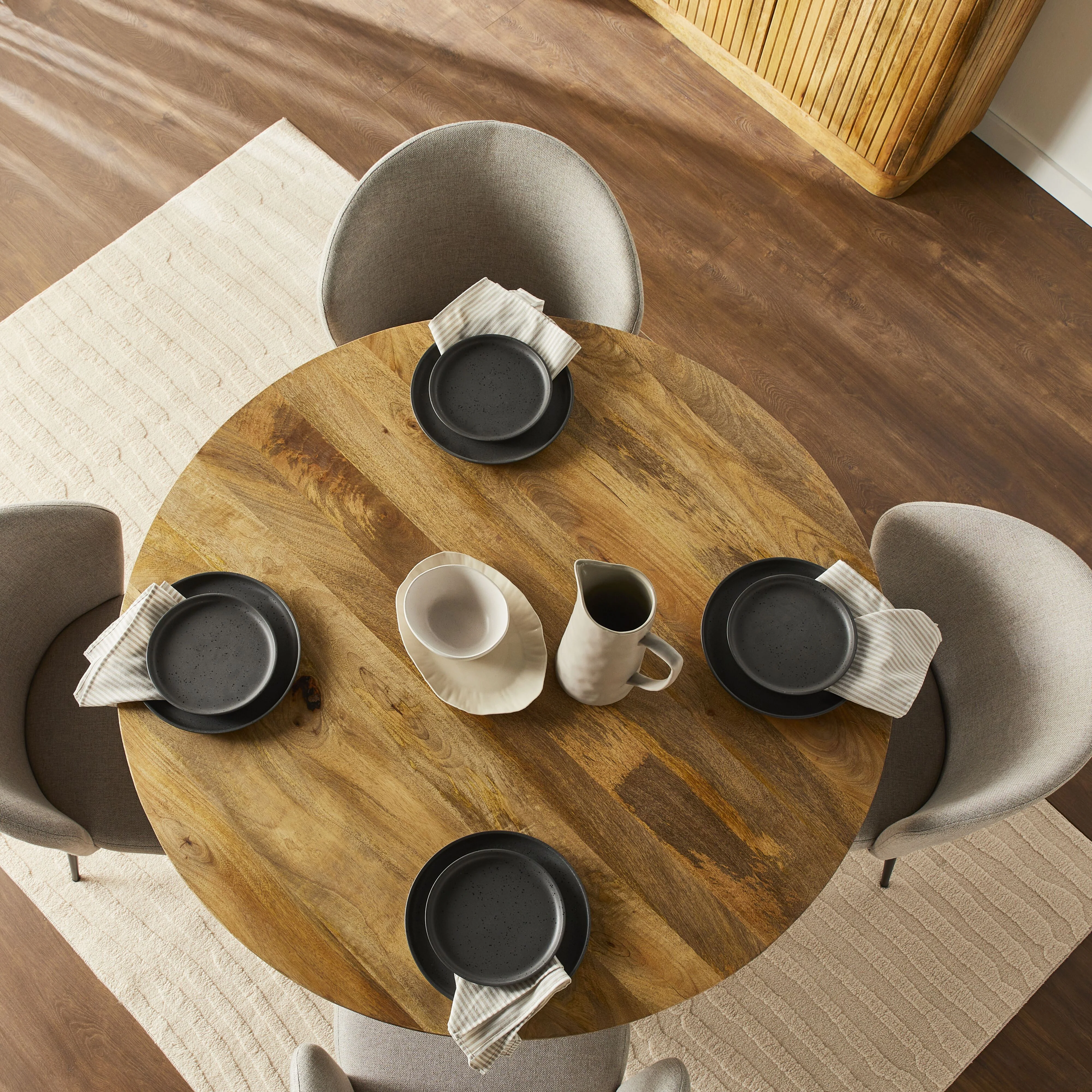 Brompton Round Dining Table 120cm - Image 8