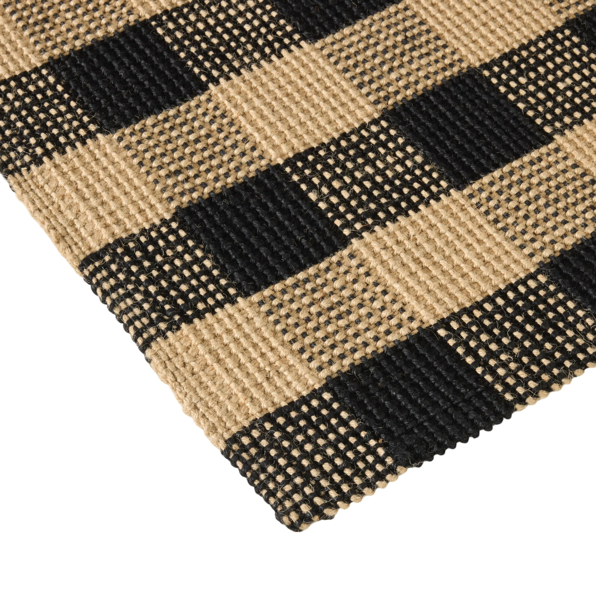 Buffalo Check Jute Doormat 60x90cm - Image 2