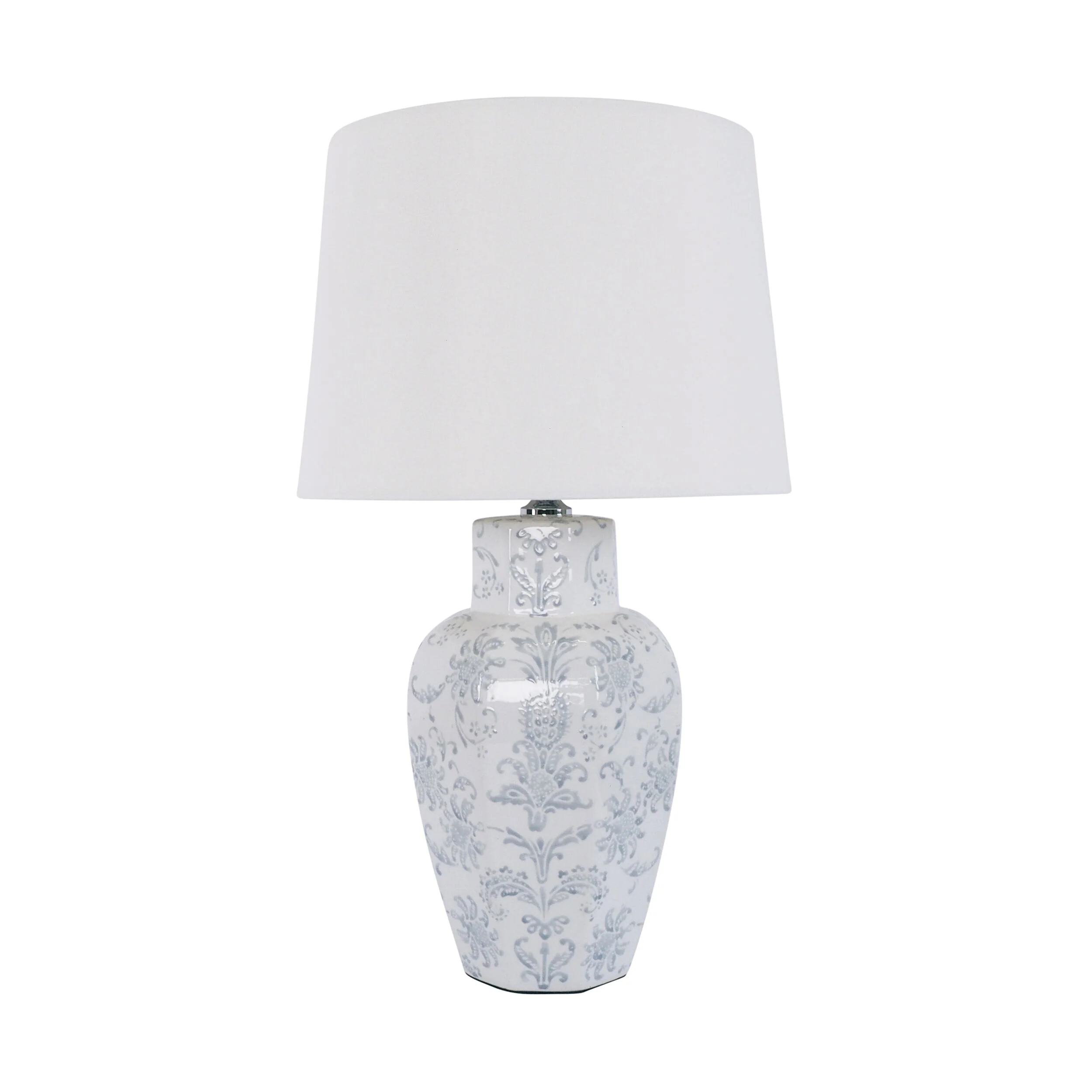 Bush Flower Ceramic Jar Table Lamp 59cm - Image 2