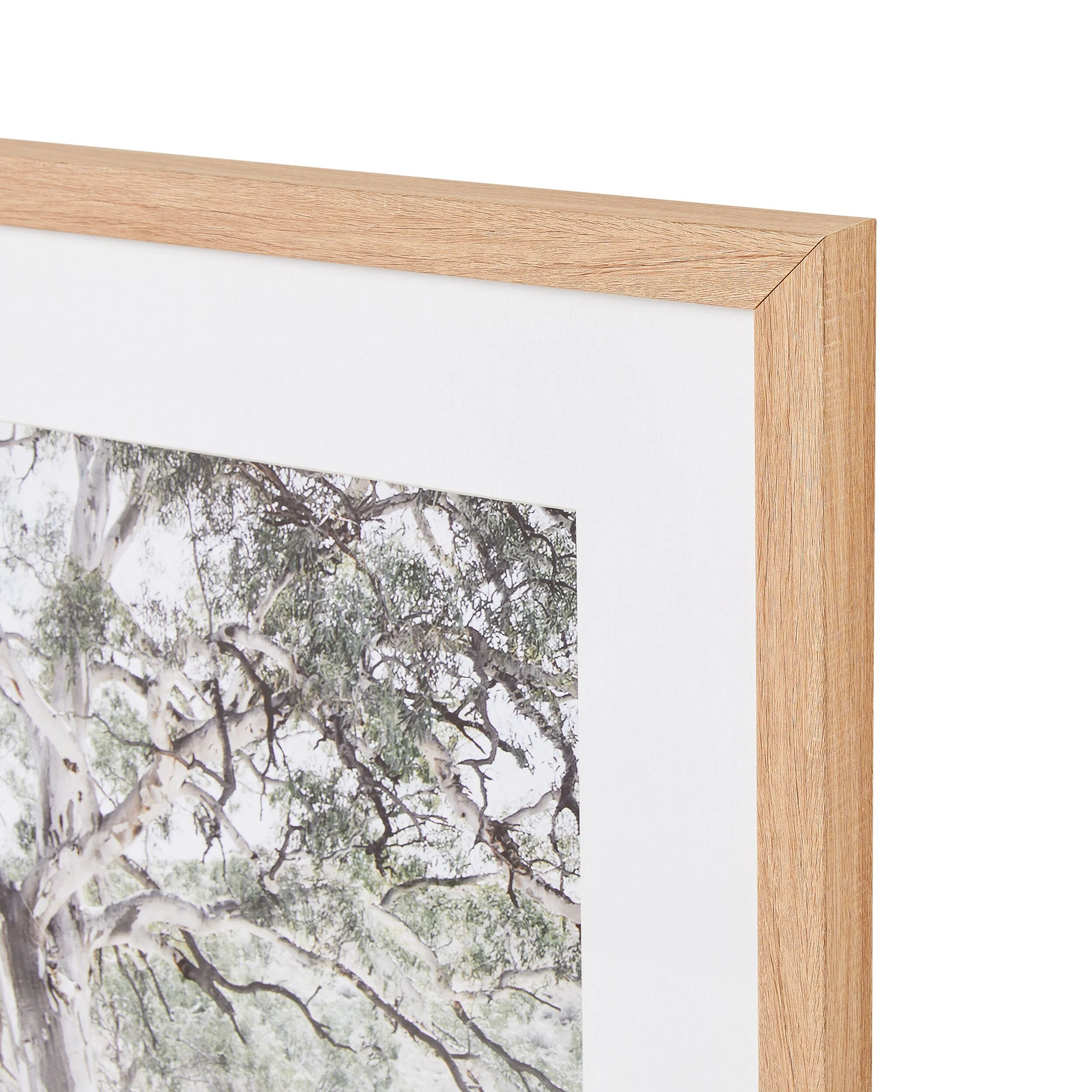 Bushlands Framed Glass Print 105x70cm - Image 3