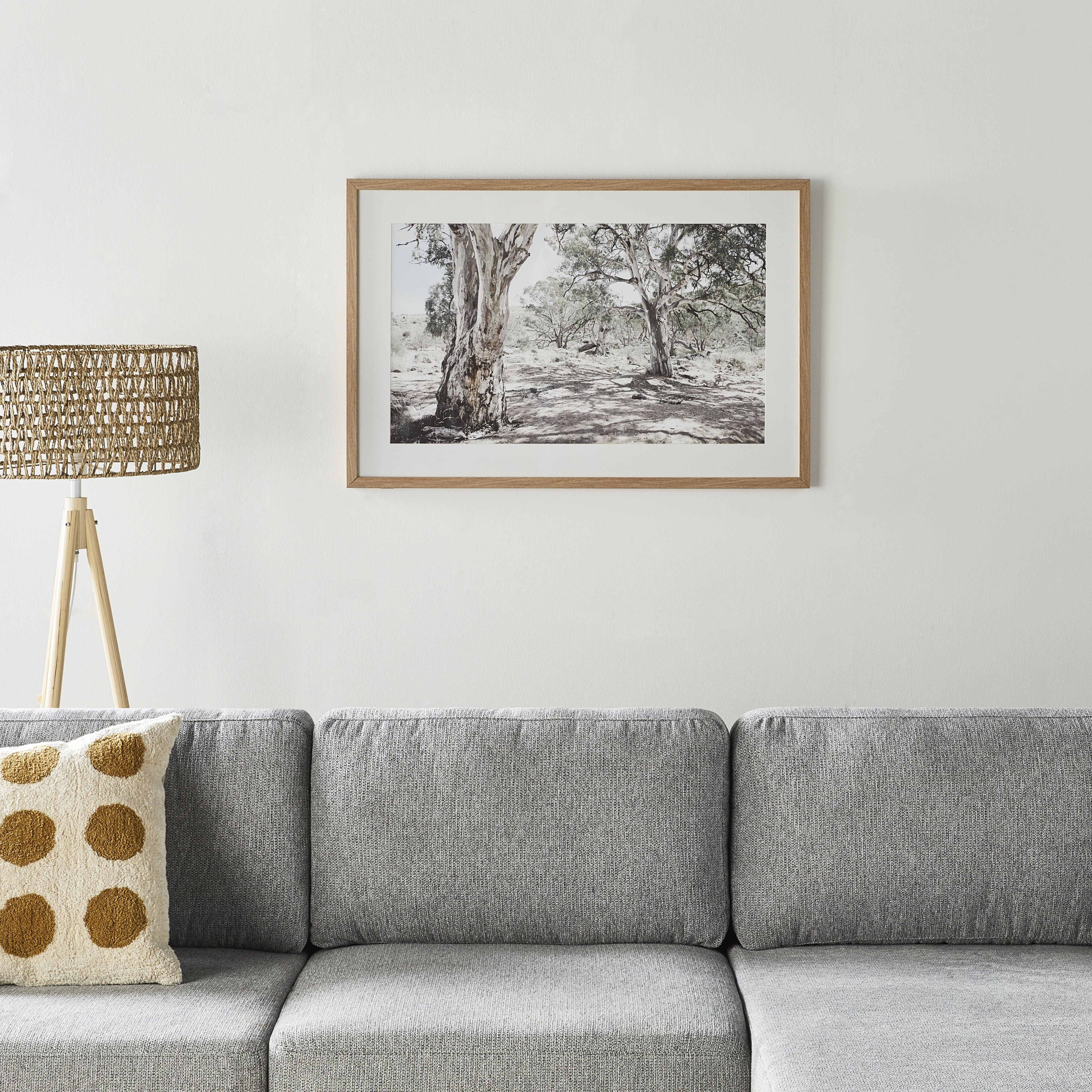 Bushlands Framed Glass Print 105x70cm - Image 4