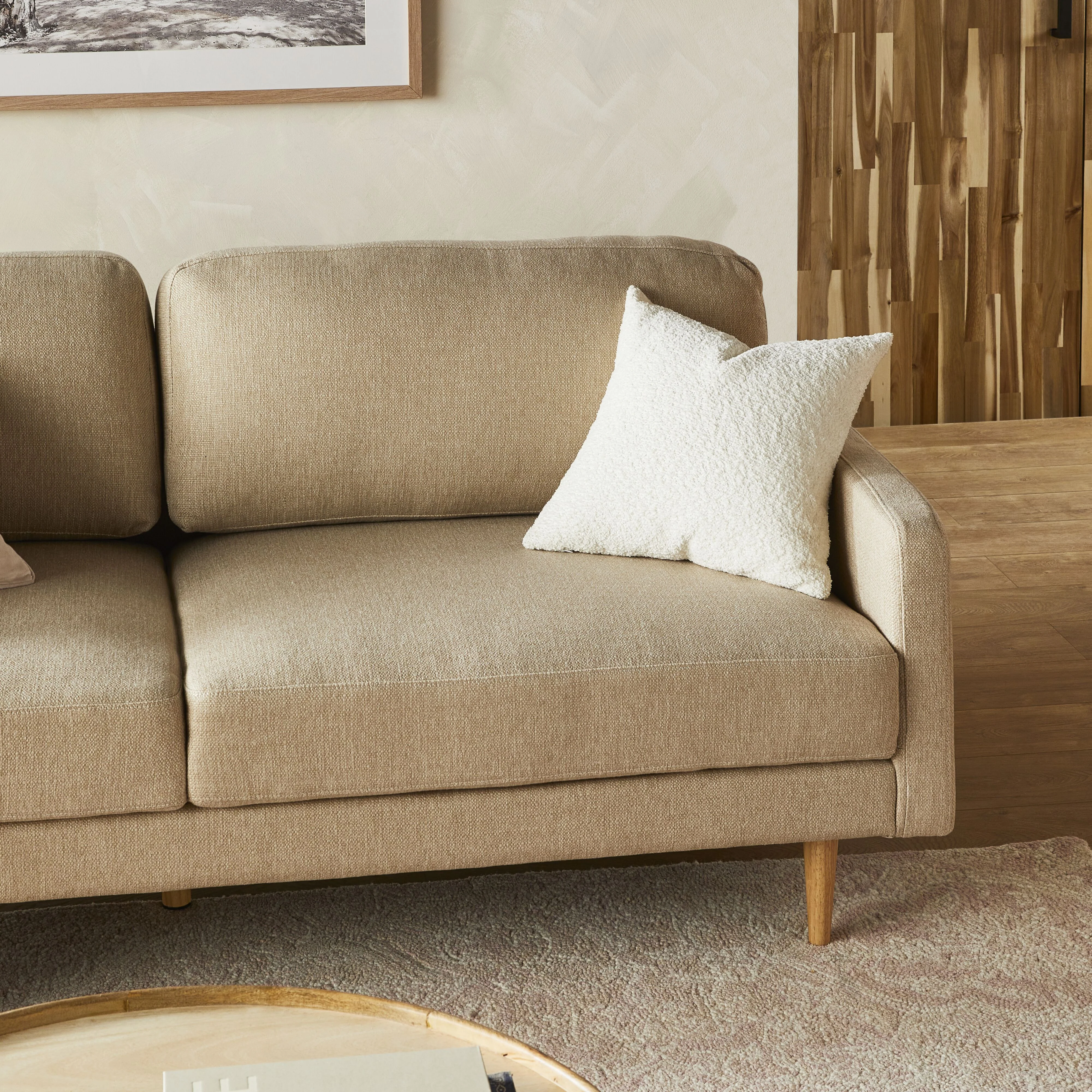 Byron Boucle Cushion Cloud 45x45cm - Image 4