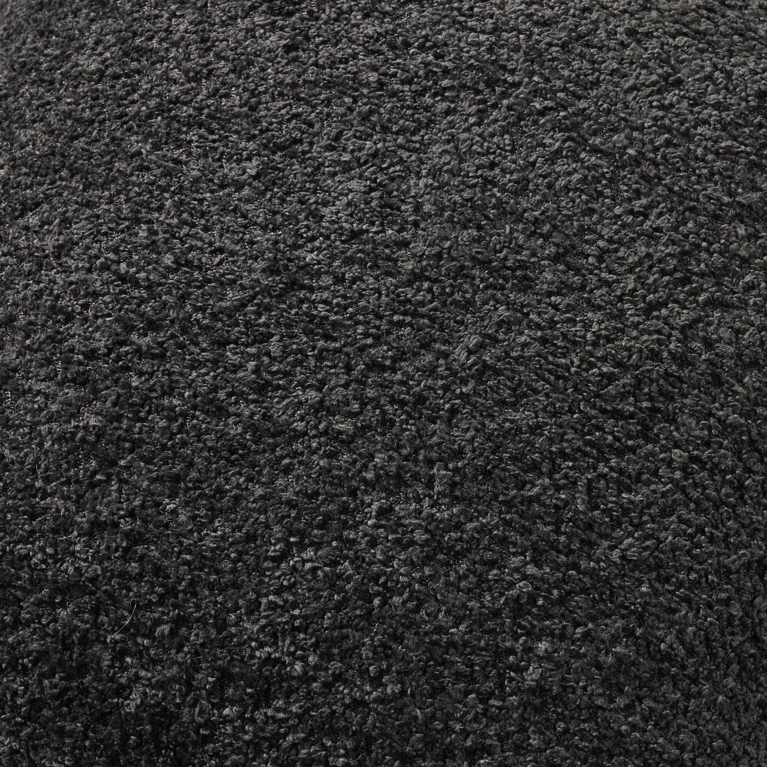 Byron Boucle Cushion Lead 45x45cm - Image 2