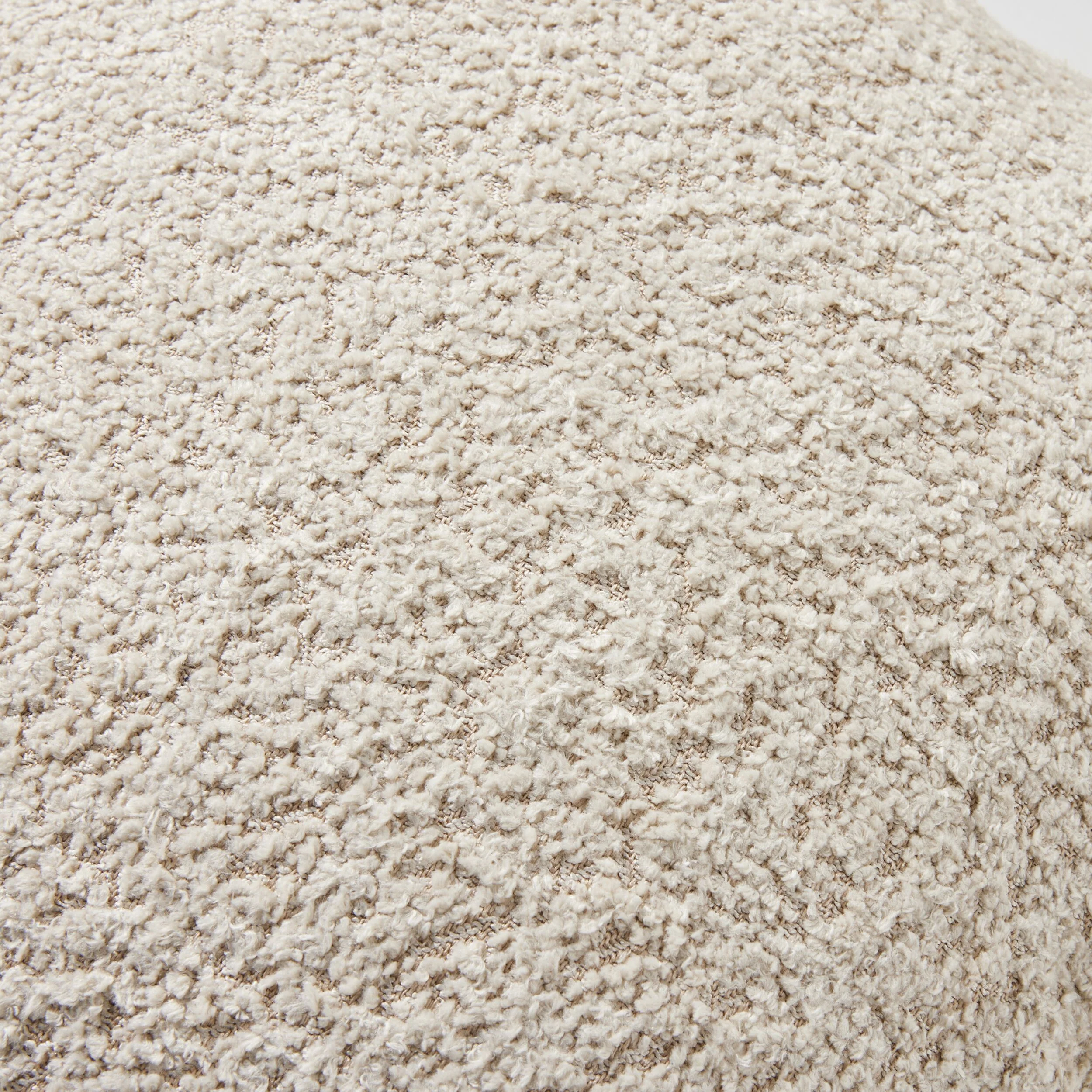 Byron Boucle Cushion Oatmeal 45x45cm - Image 2