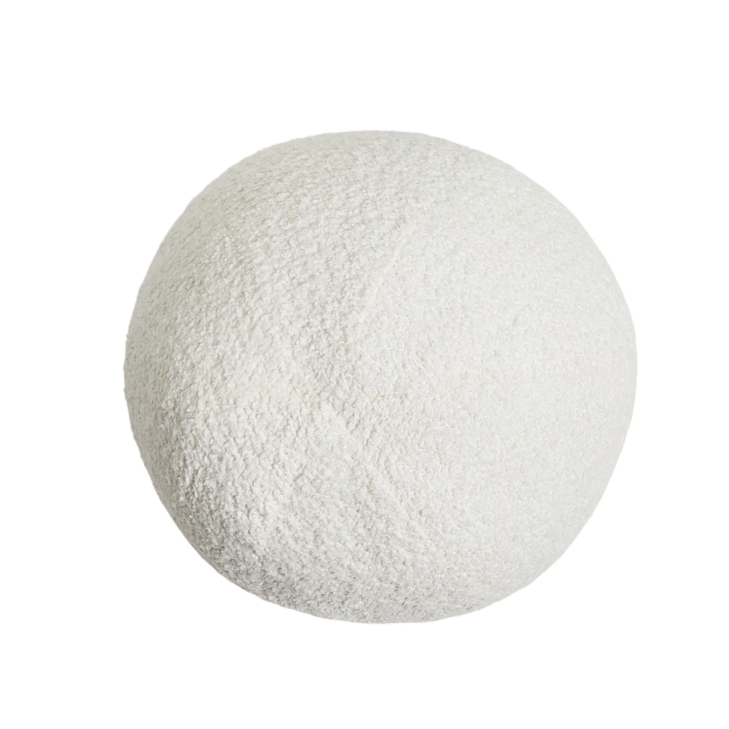 Byron Boucle Sphere Cushion Cloud 30cm - Image 2