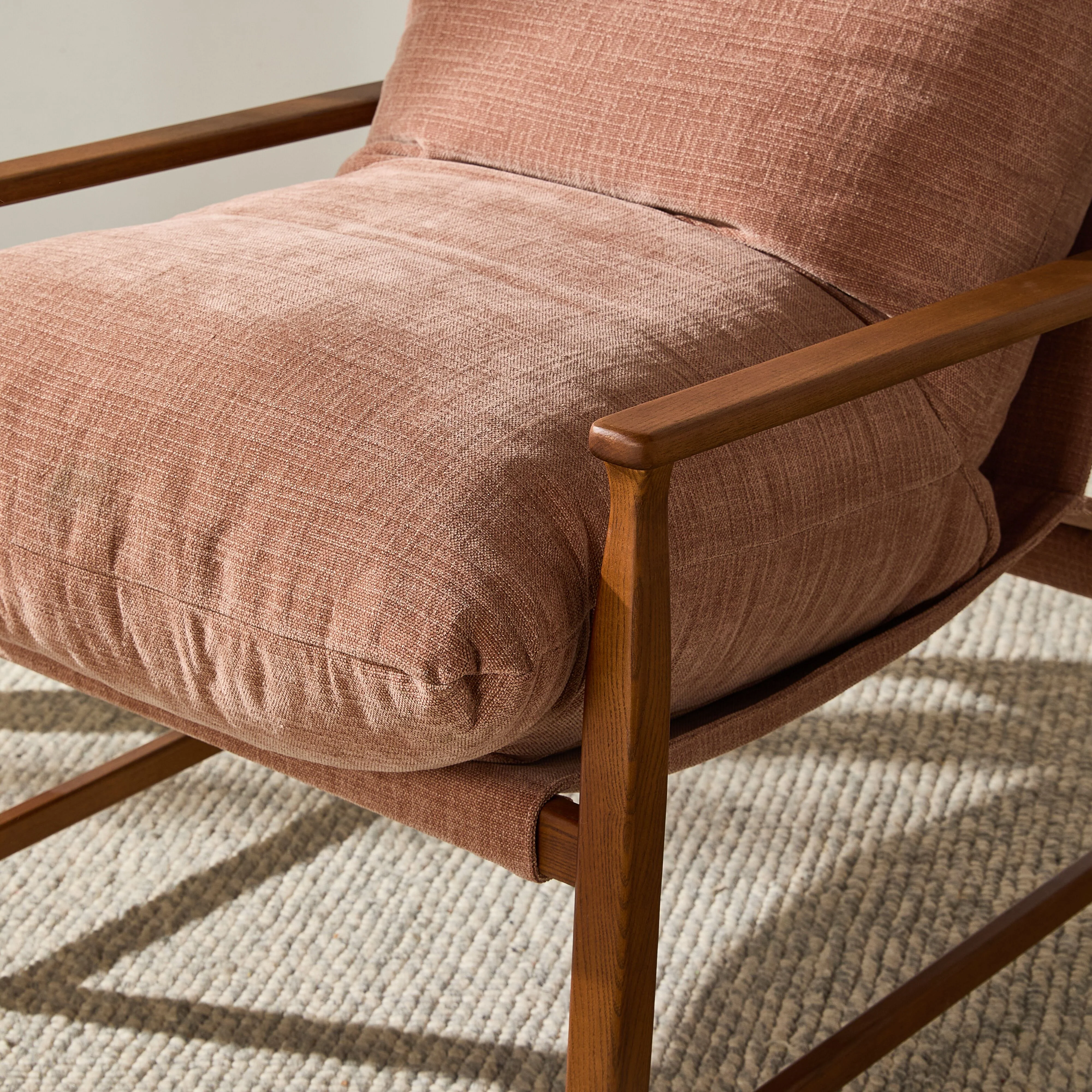 Calico Occasional Chair Rose - Image 9